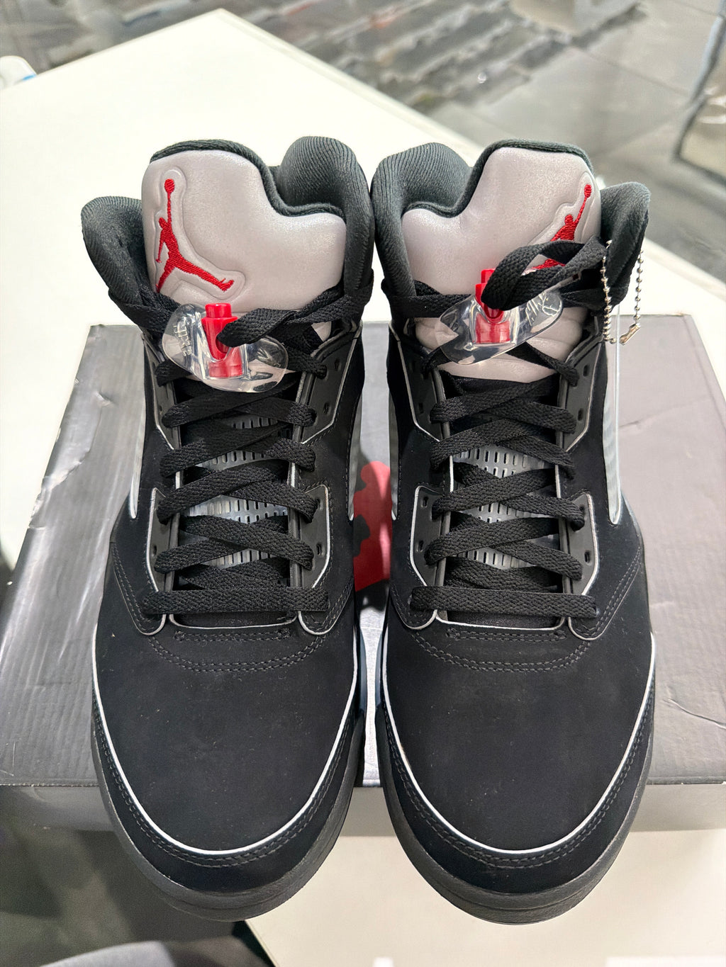 Jordan 5 black metallic reimagined