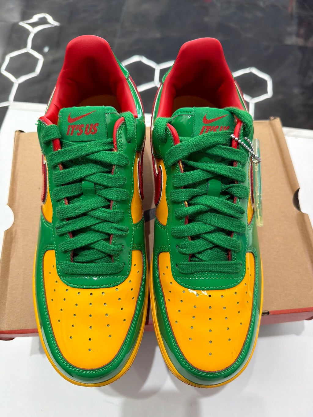 Nike Air Force 1 Low "Lil Yachty Concrete Boys - Lucky Green"