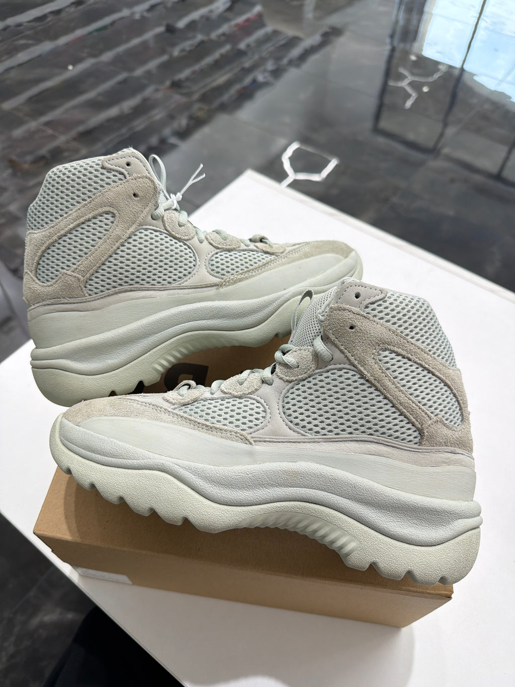 Adidas Yeezy Desert Boots "Salt"