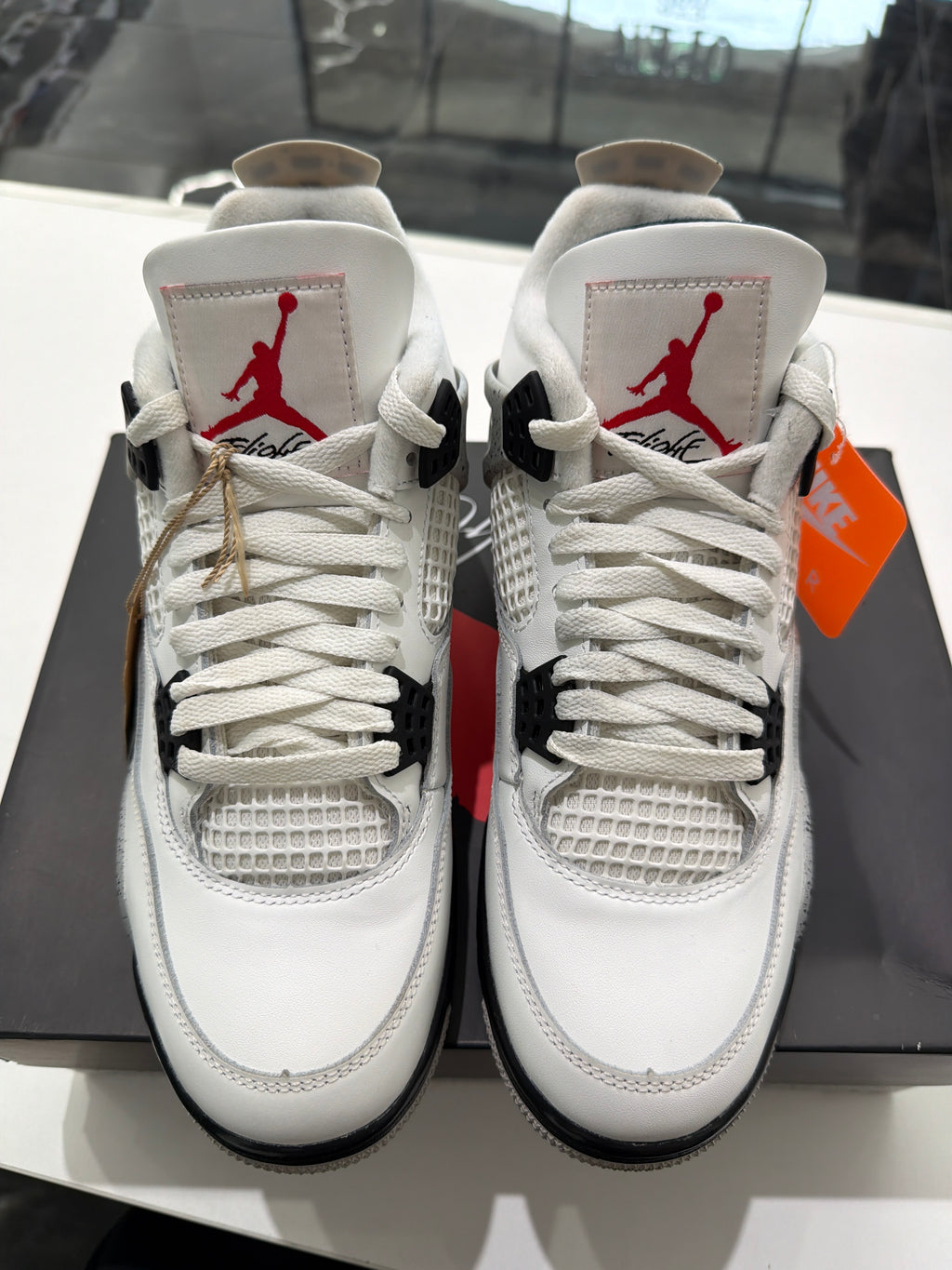 Jordan 4 retro white cement