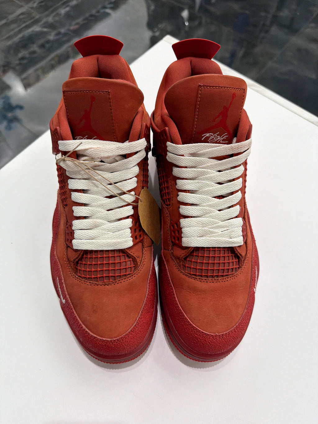 Nigel Sylvester x Air Jordan 4 Retro OG SP "Brick by Brick" (NO BOX)