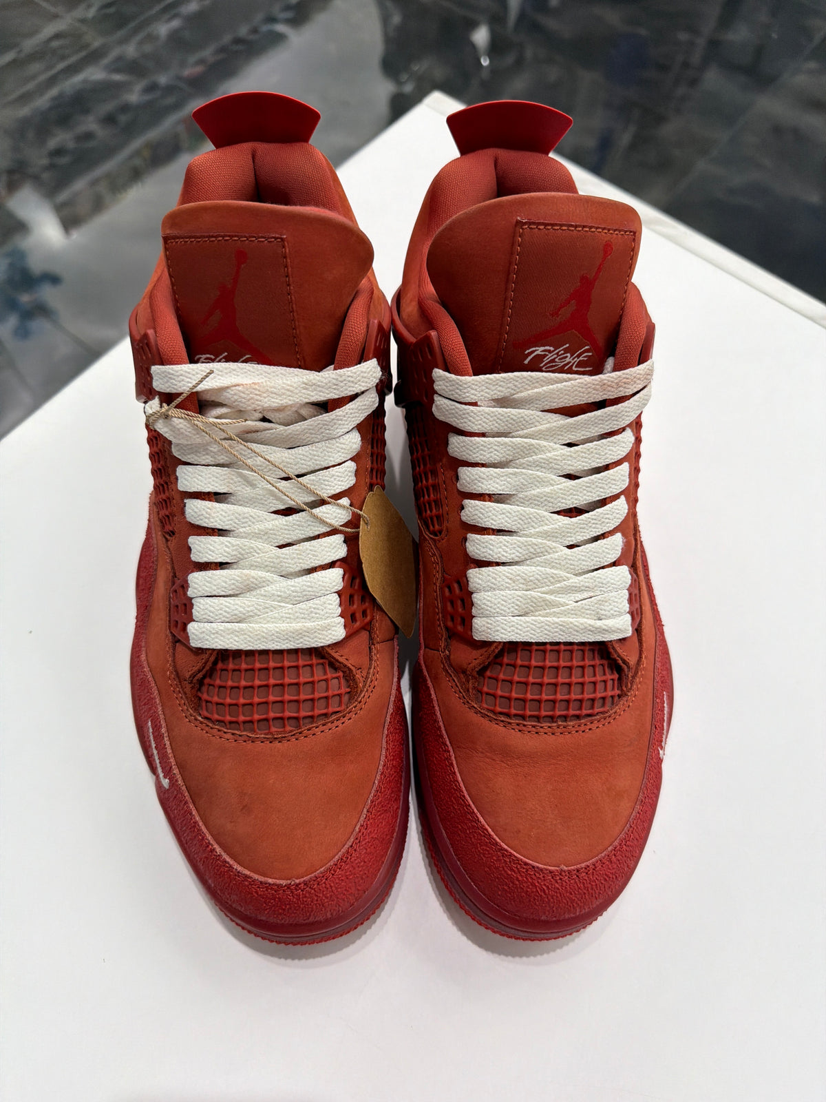 Nigel Sylvester x Air Jordan 4 Retro OG SP "Brick by Brick" (NO BOX)