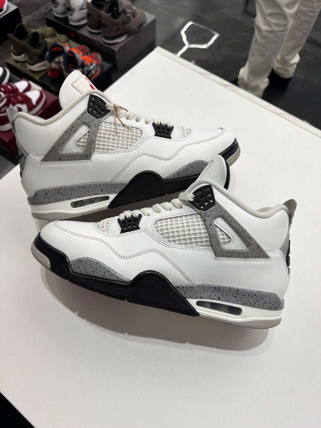 Jordan 4 white cement (NO BOX)