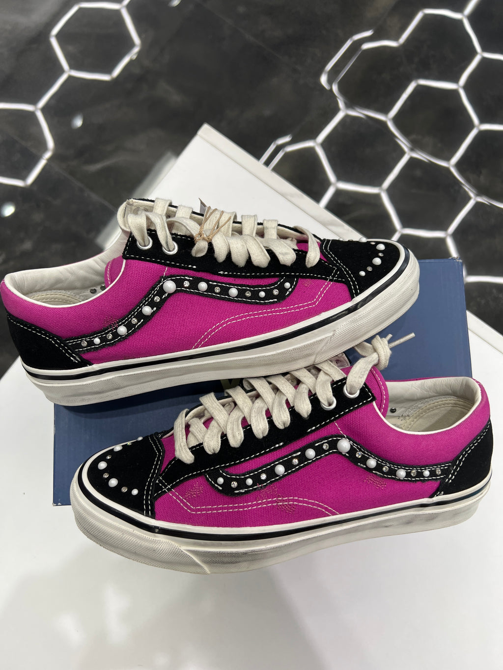 Vans OTW Old Skool 36 Pearlized Pack Pink Black