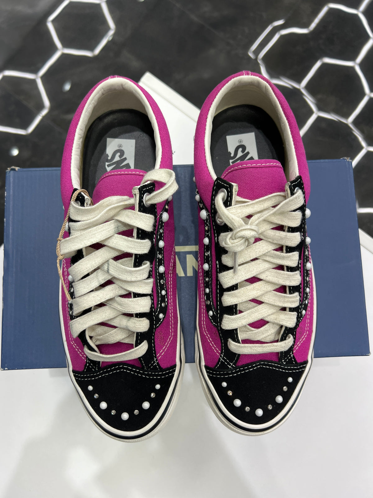 Vans OTW Old Skool 36 Pearlized Pack Pink Black