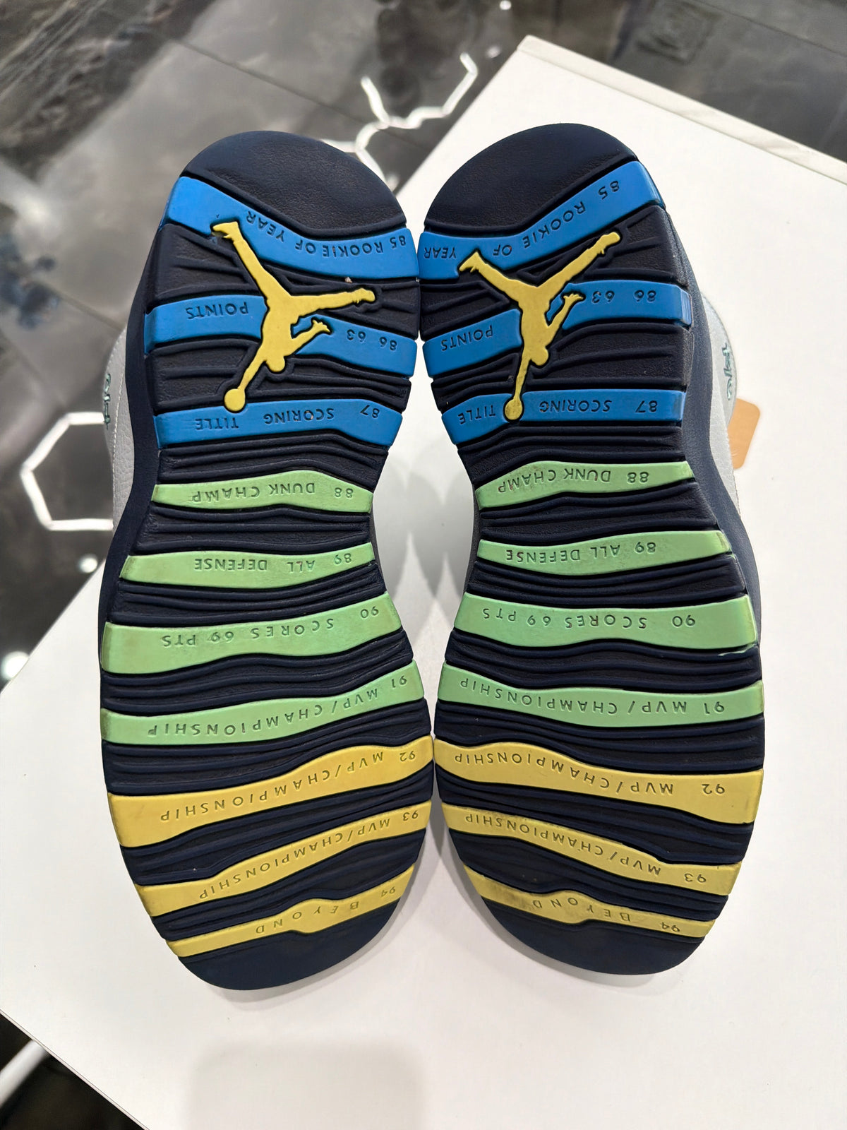 Jordan 10 Retro 'Rio’ (NO BOX)