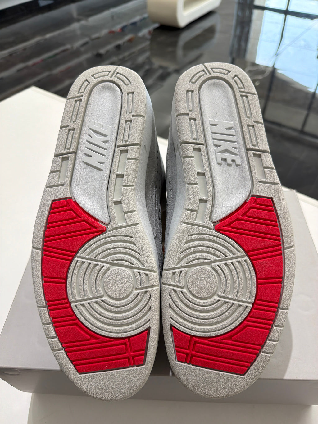 Jordan 2 union grey frog