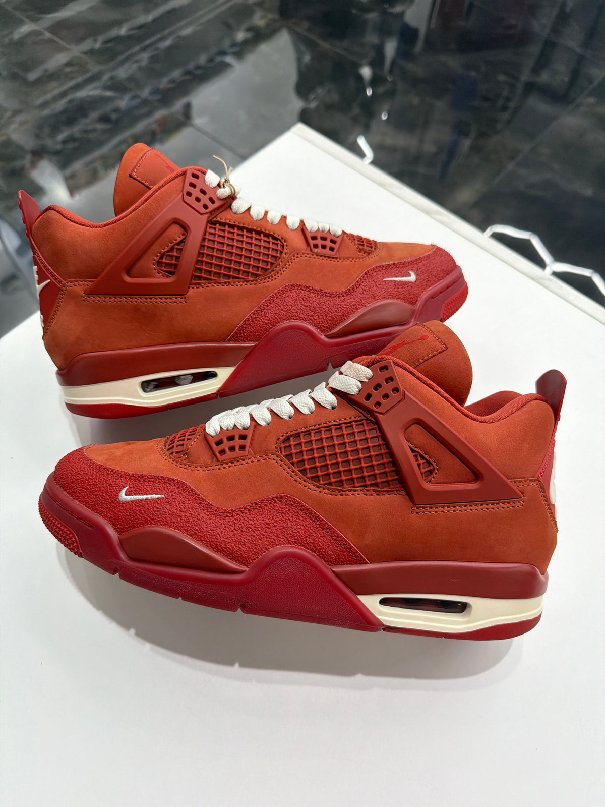 Nigel Sylvester x Air Jordan 4 Retro OG SP "Brick by Brick" (NO BOX)