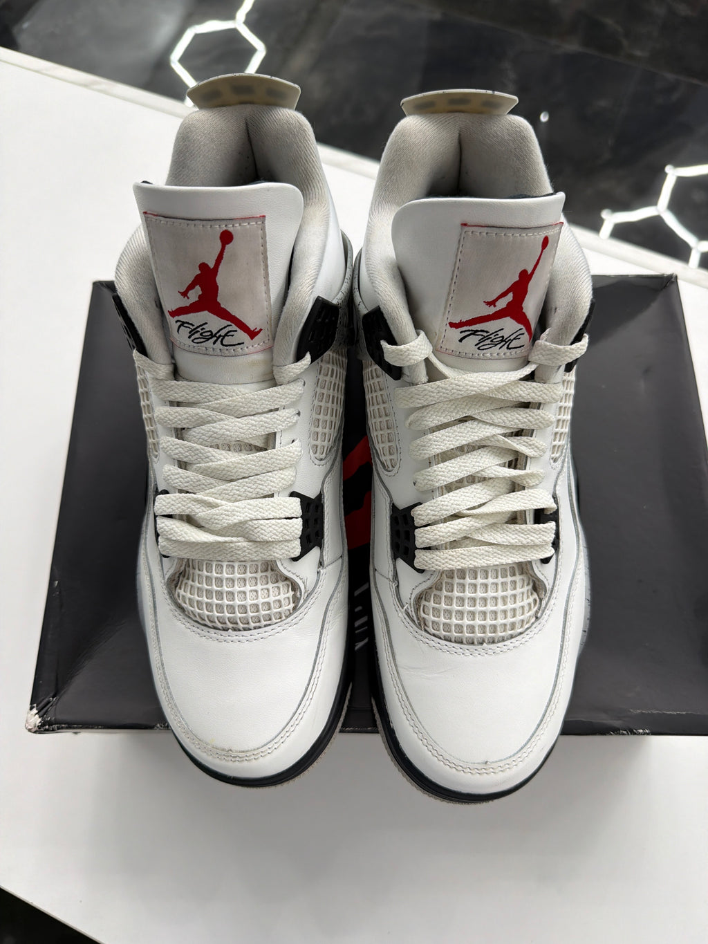 Jordan 4 Retro White Cement