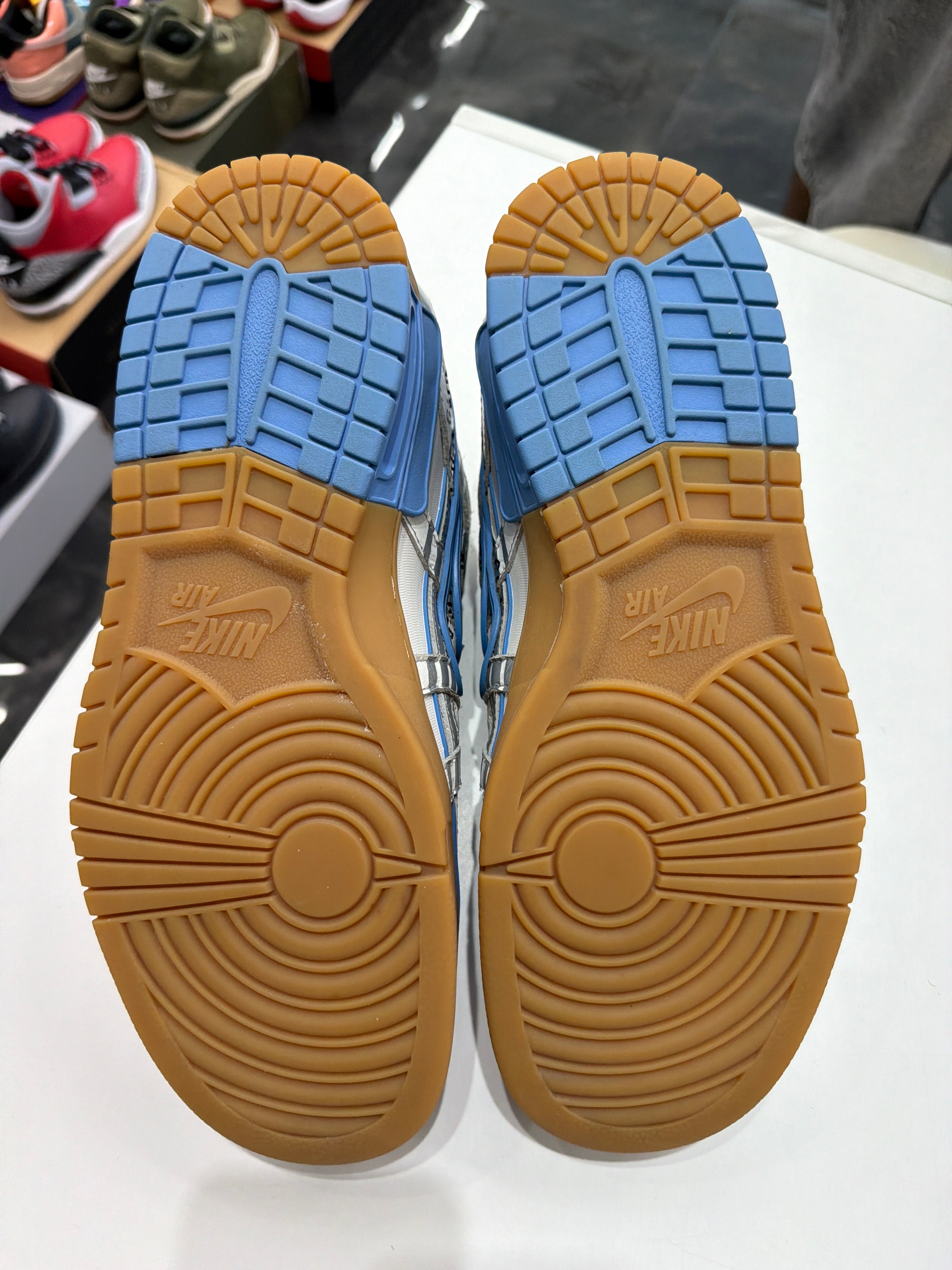 Nike Air Rubber Dunk Off-White University Blue (NO BOX)