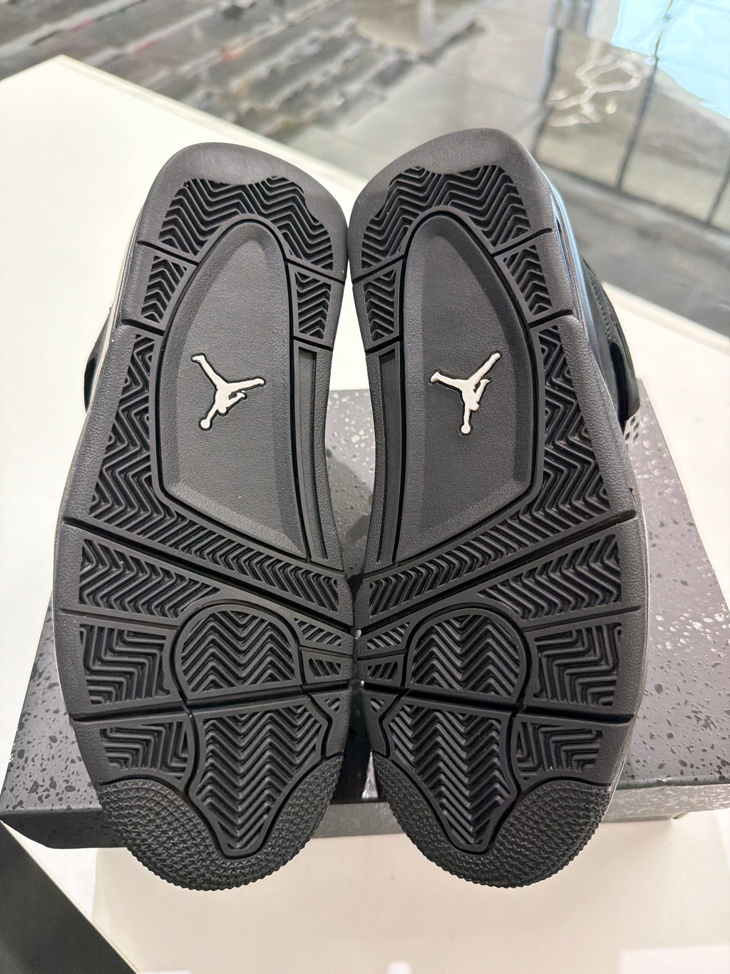 Jordan 4 black car (2025)