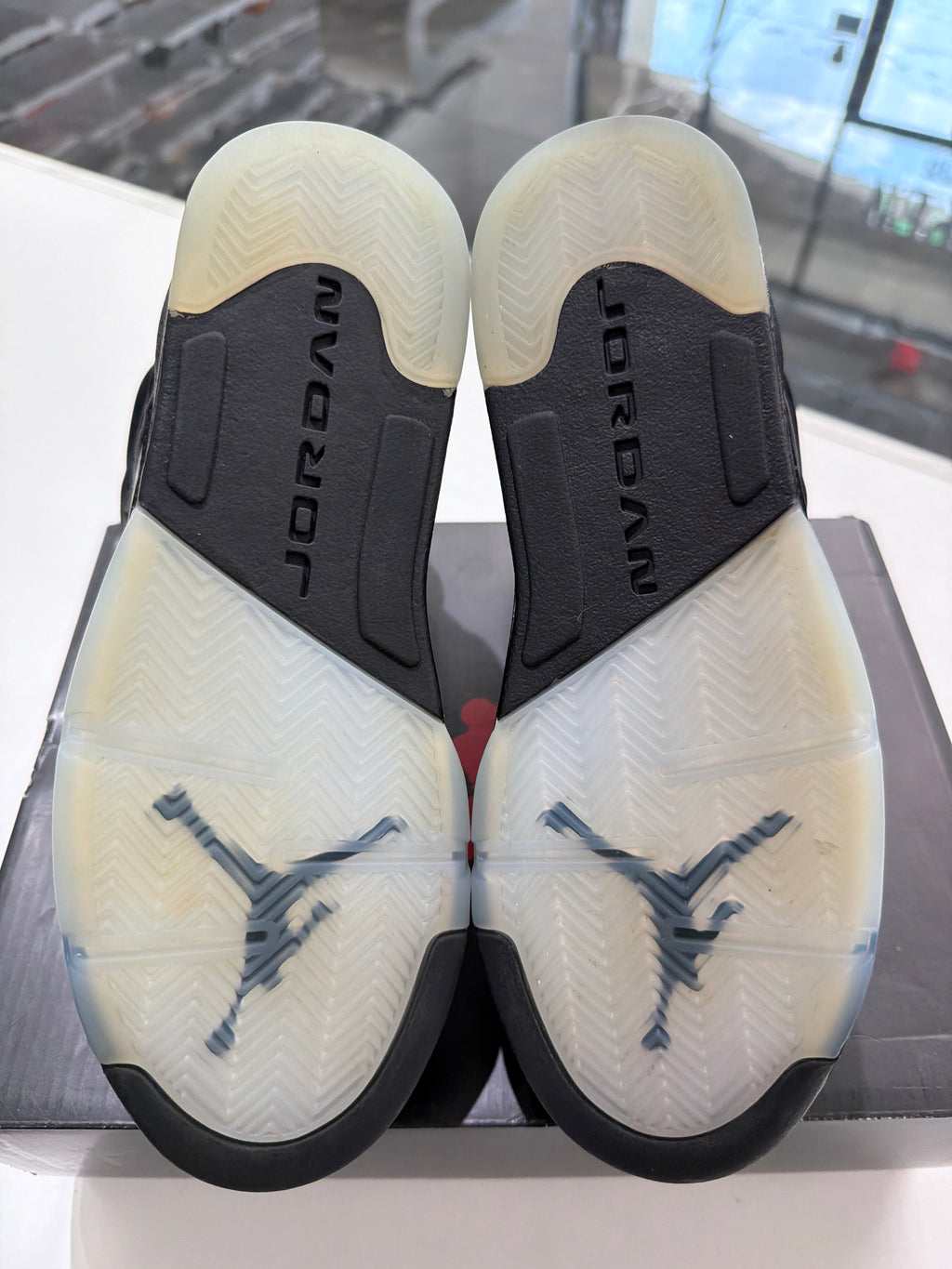 Jordan 5 black metallic reimagined (gs)