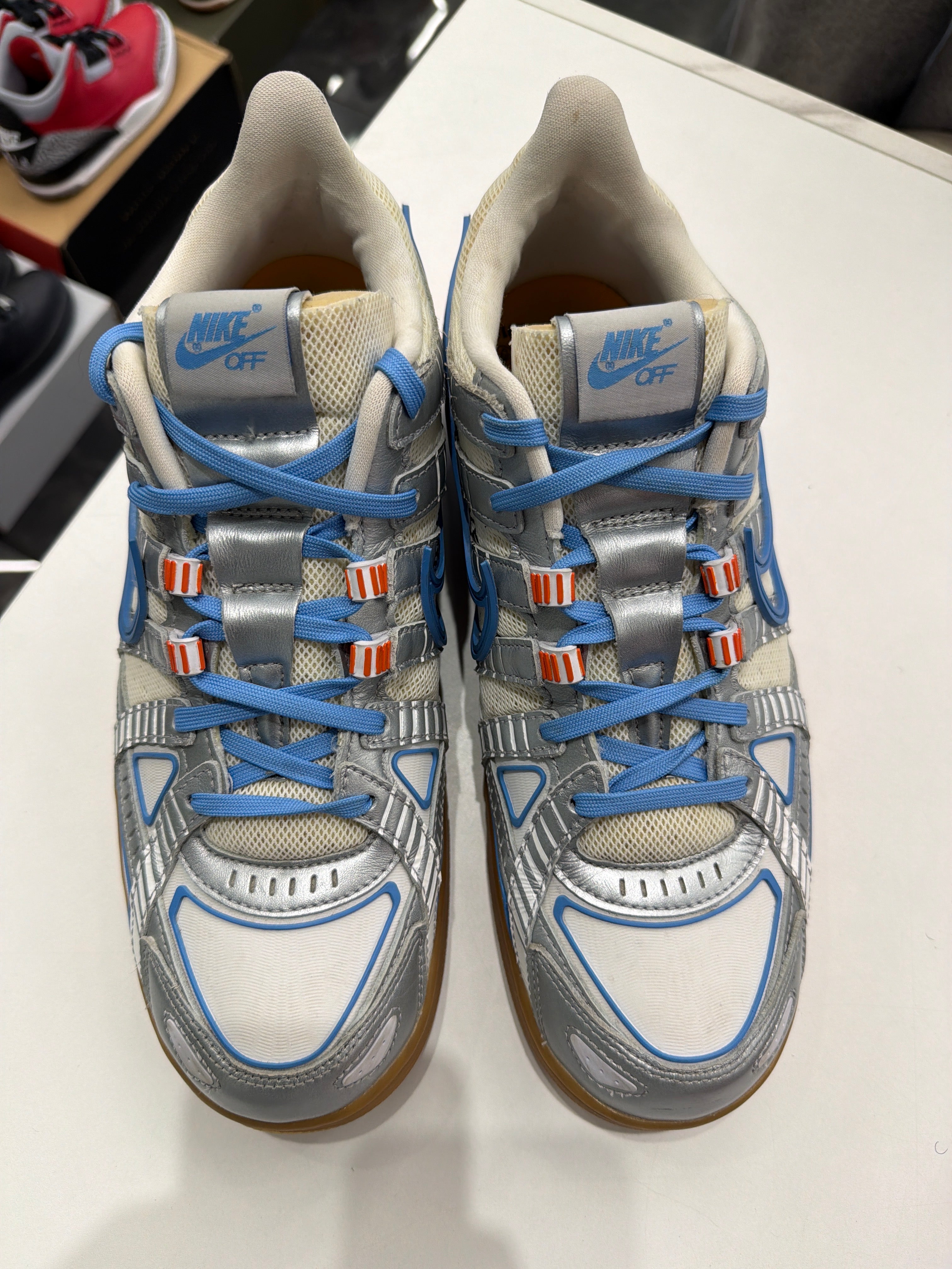 Nike Air Rubber Dunk Off-White University Blue (NO BOX)