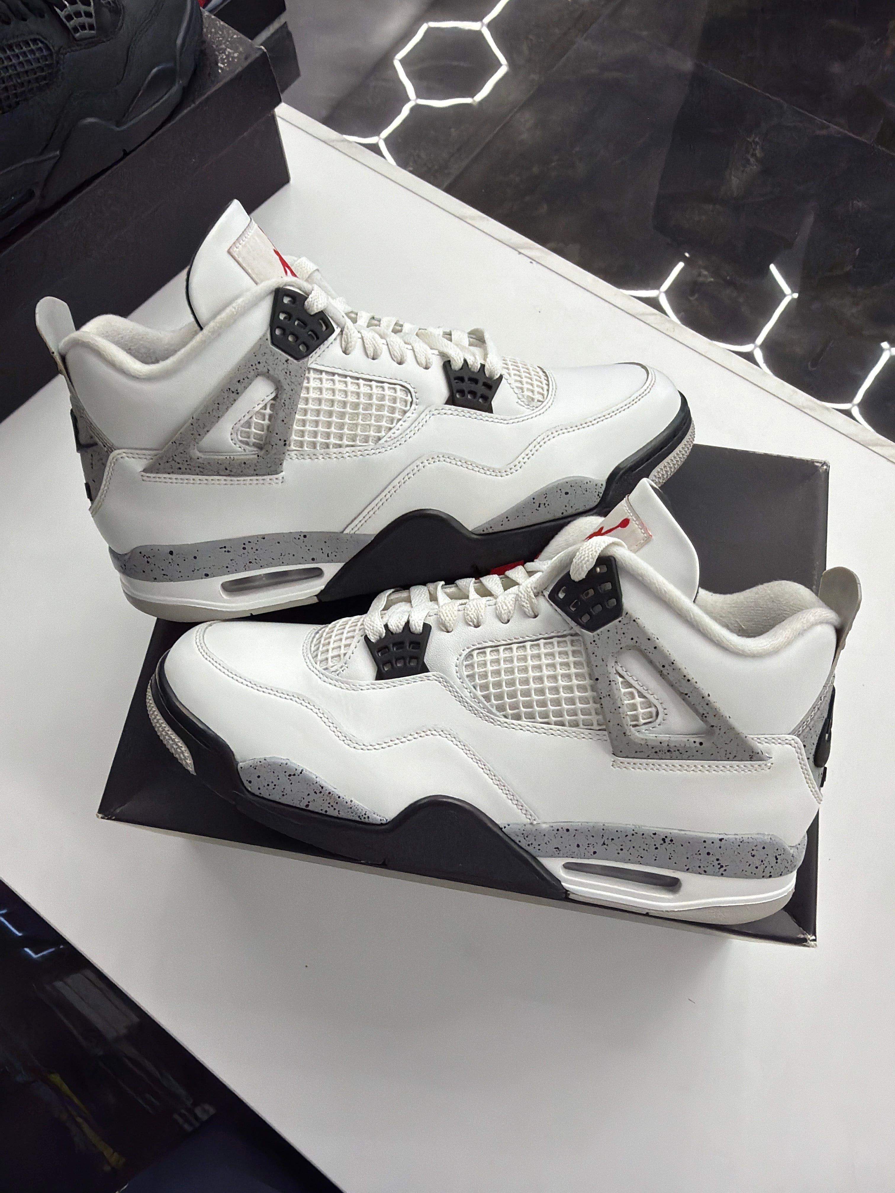 Jordan 4 Retro "White Cement"
