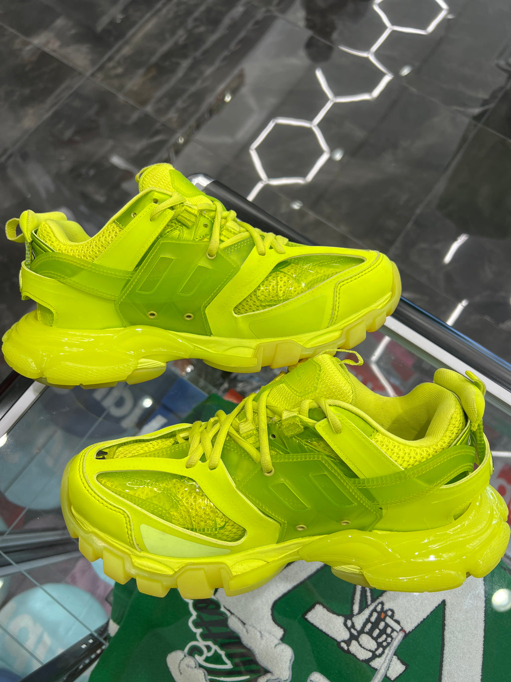 Balenciaga Track Trainer Lime