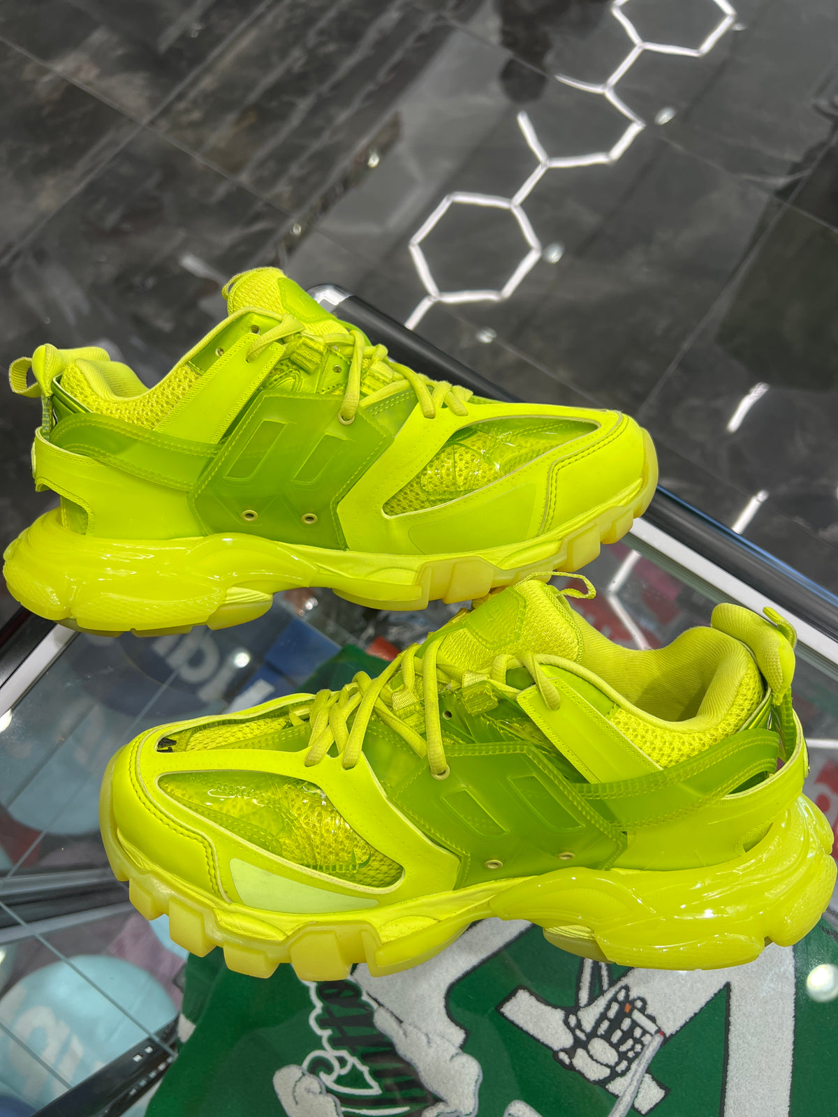 Balenciaga Track Trainer Lime