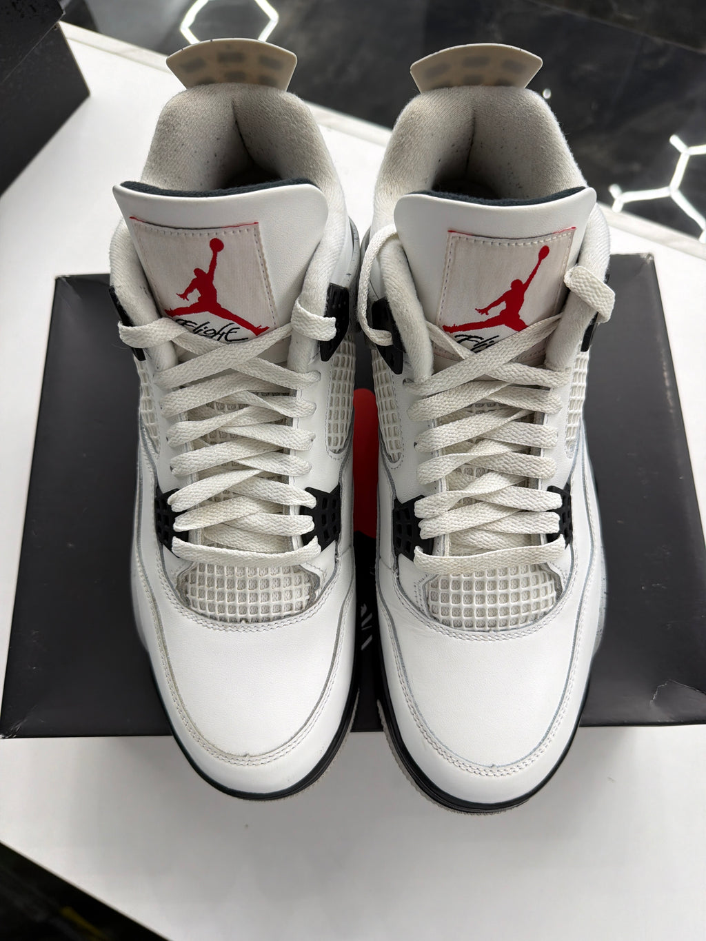Jordan 4 Retro "White Cement"