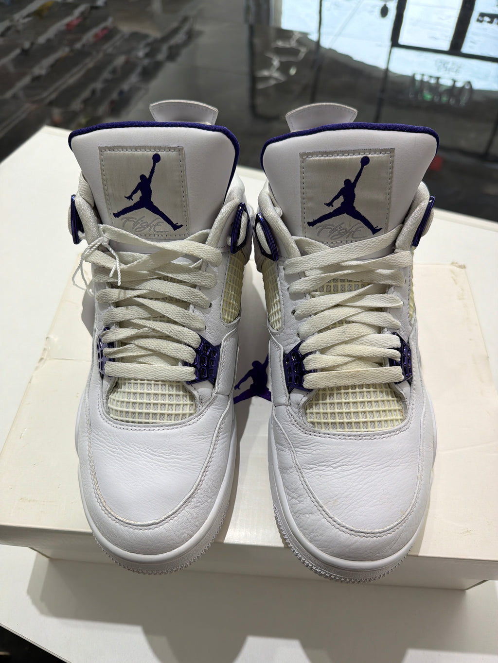 Jordan 4 Retro Metallic Purple