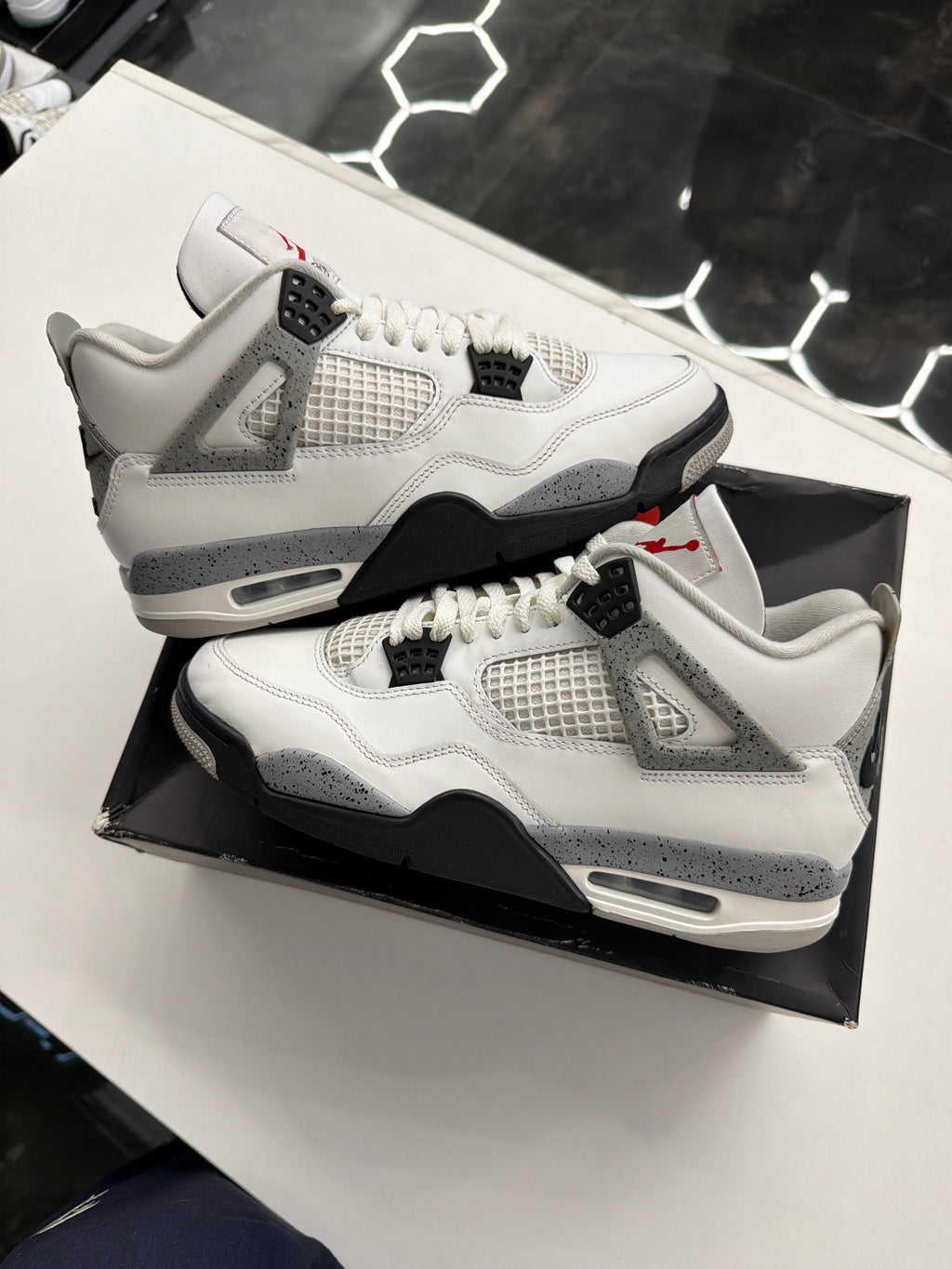 Jordan 4 Retro White Cement