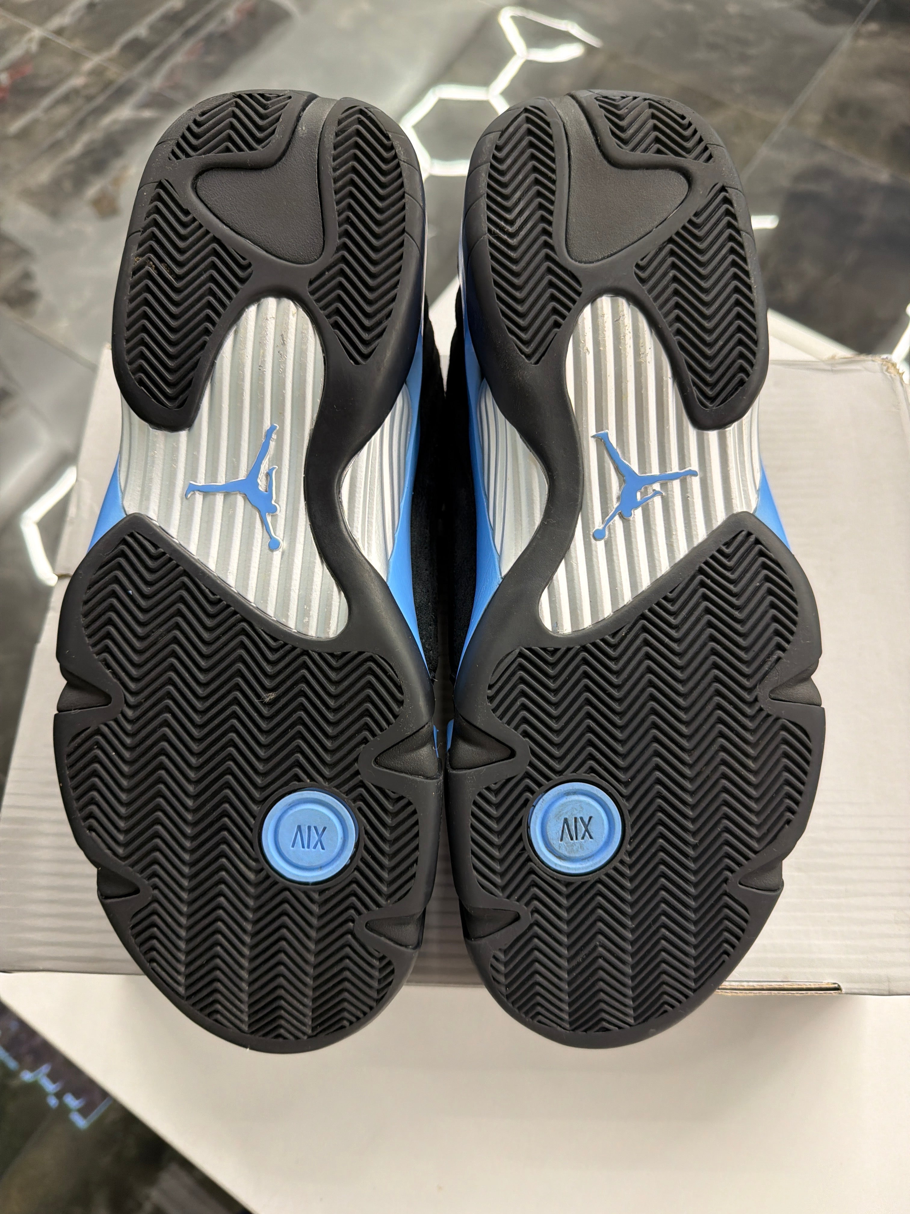 Jordan 14 Retro Black/University Blue