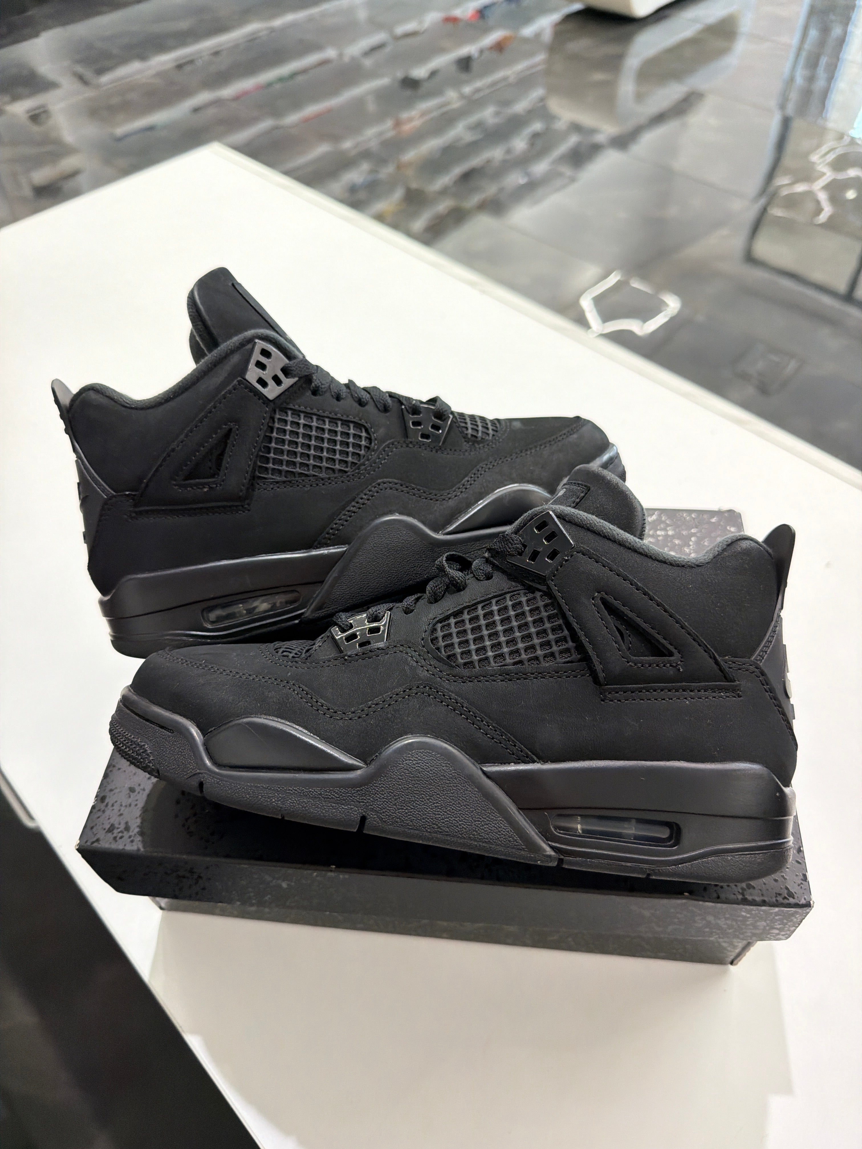 Jordan 4 black car (2025)