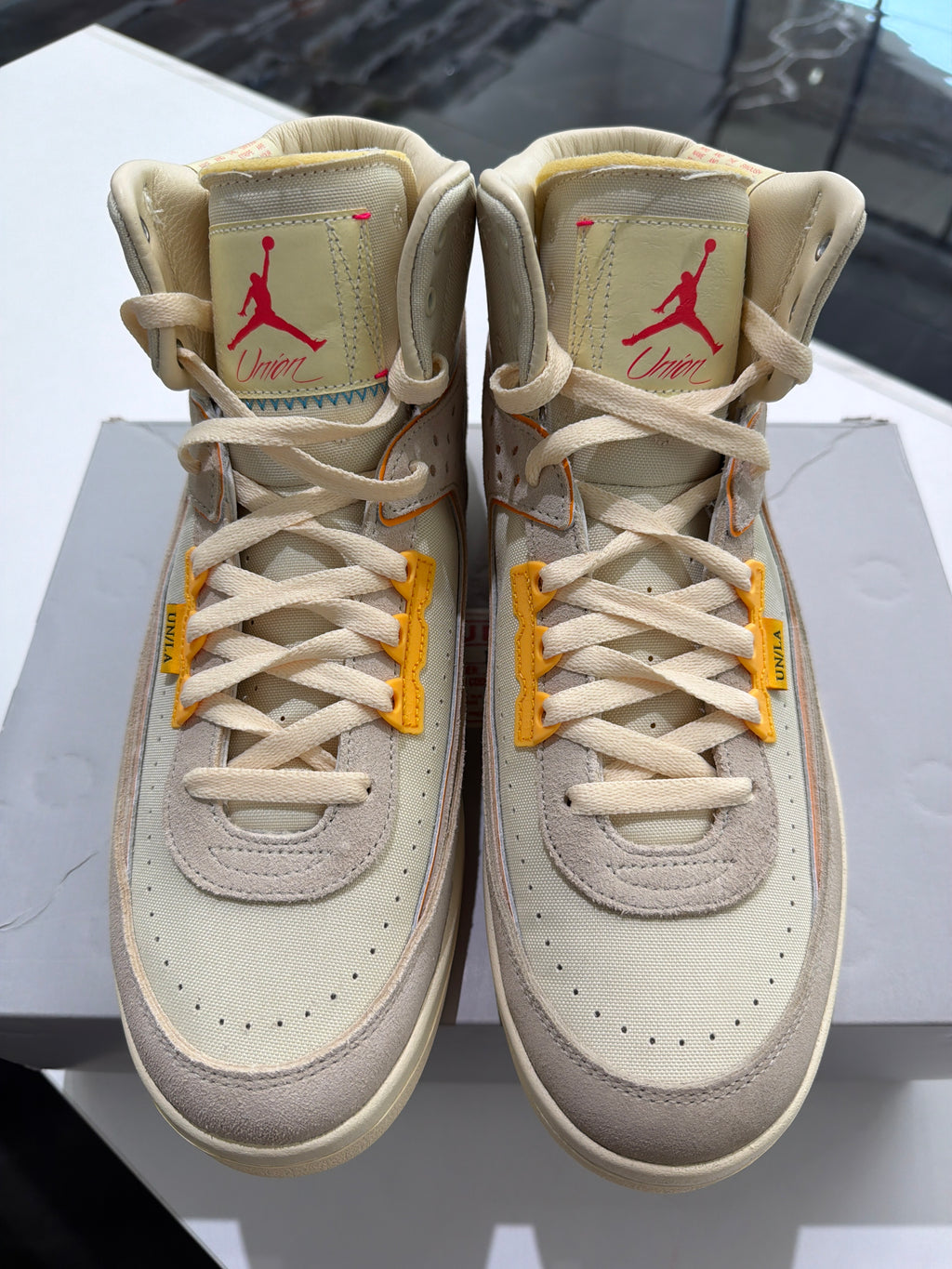 Jordan 2 retro sp Union rattan