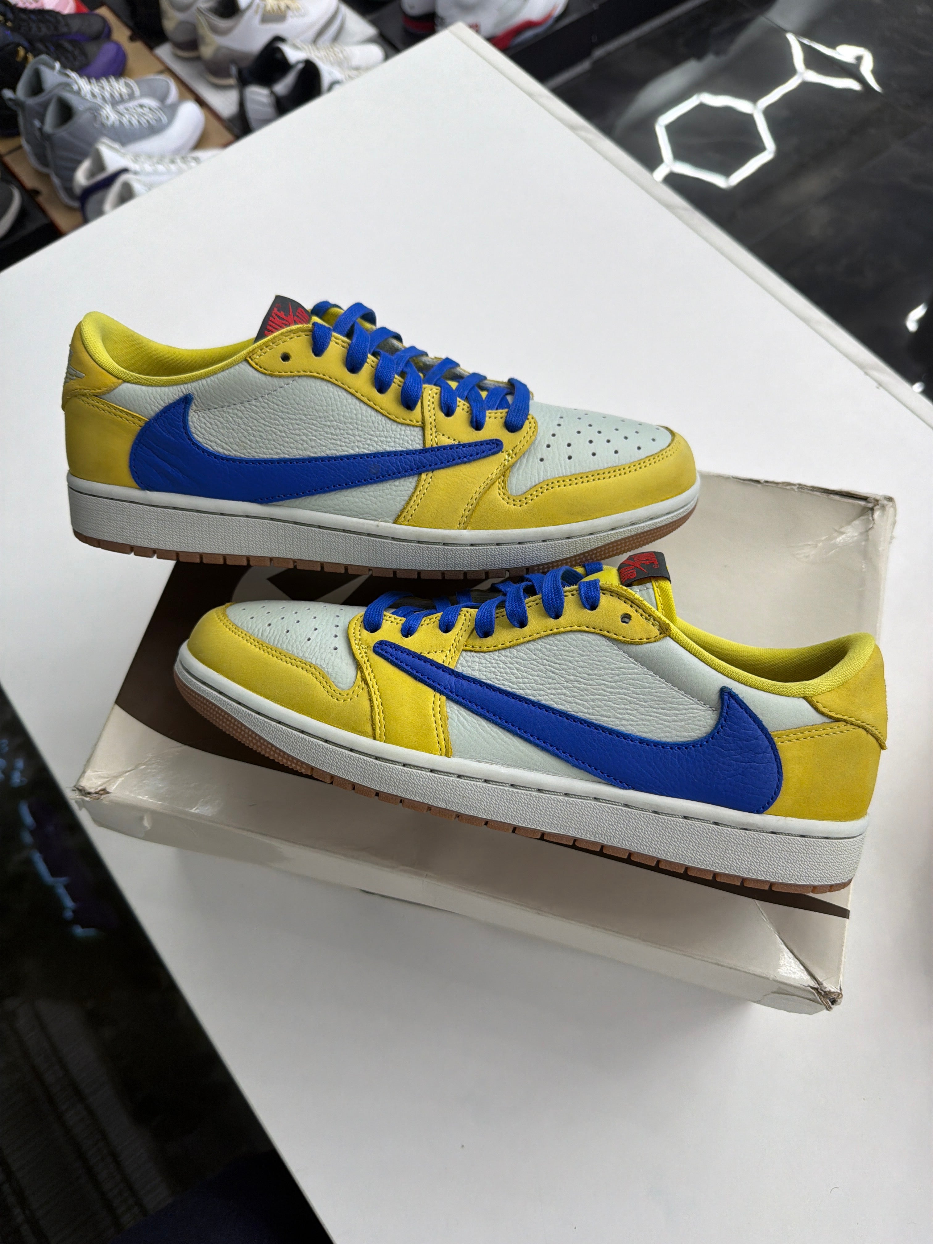 Travis Scott x Wmns Air Jordan 1 Retro Low OG SP 'Canary'