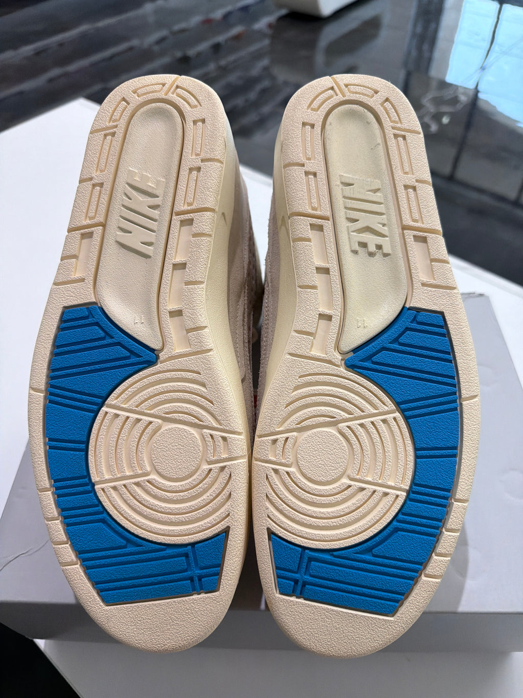 Jordan 2 retro sp Union rattan