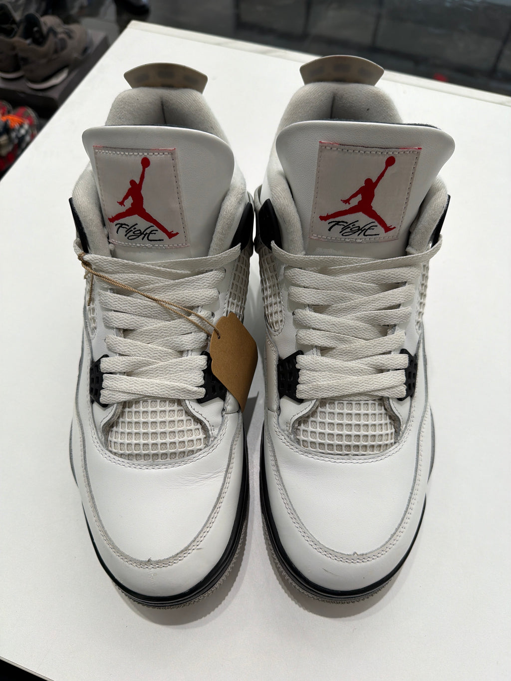 Jordan 4 white cement (NO BOX)