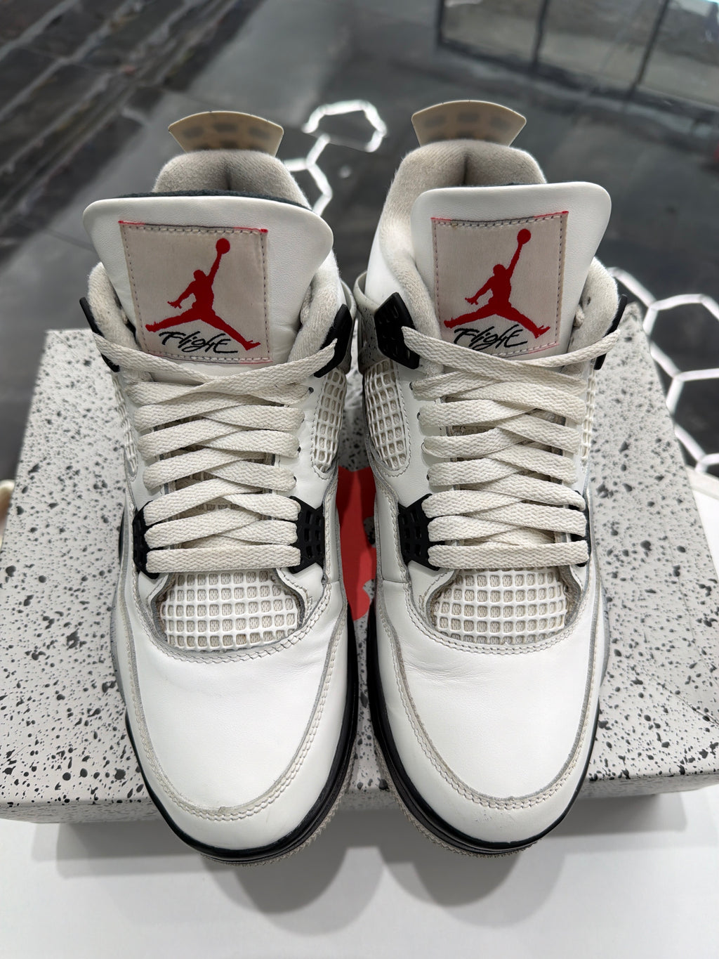 Jordan 4 white cement (REPLACEMENT BOX)