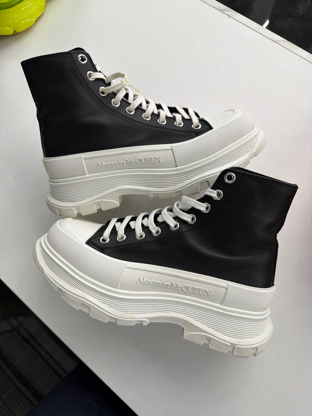 Alexander McQueen Tread Slick Boots (NO BOX)
