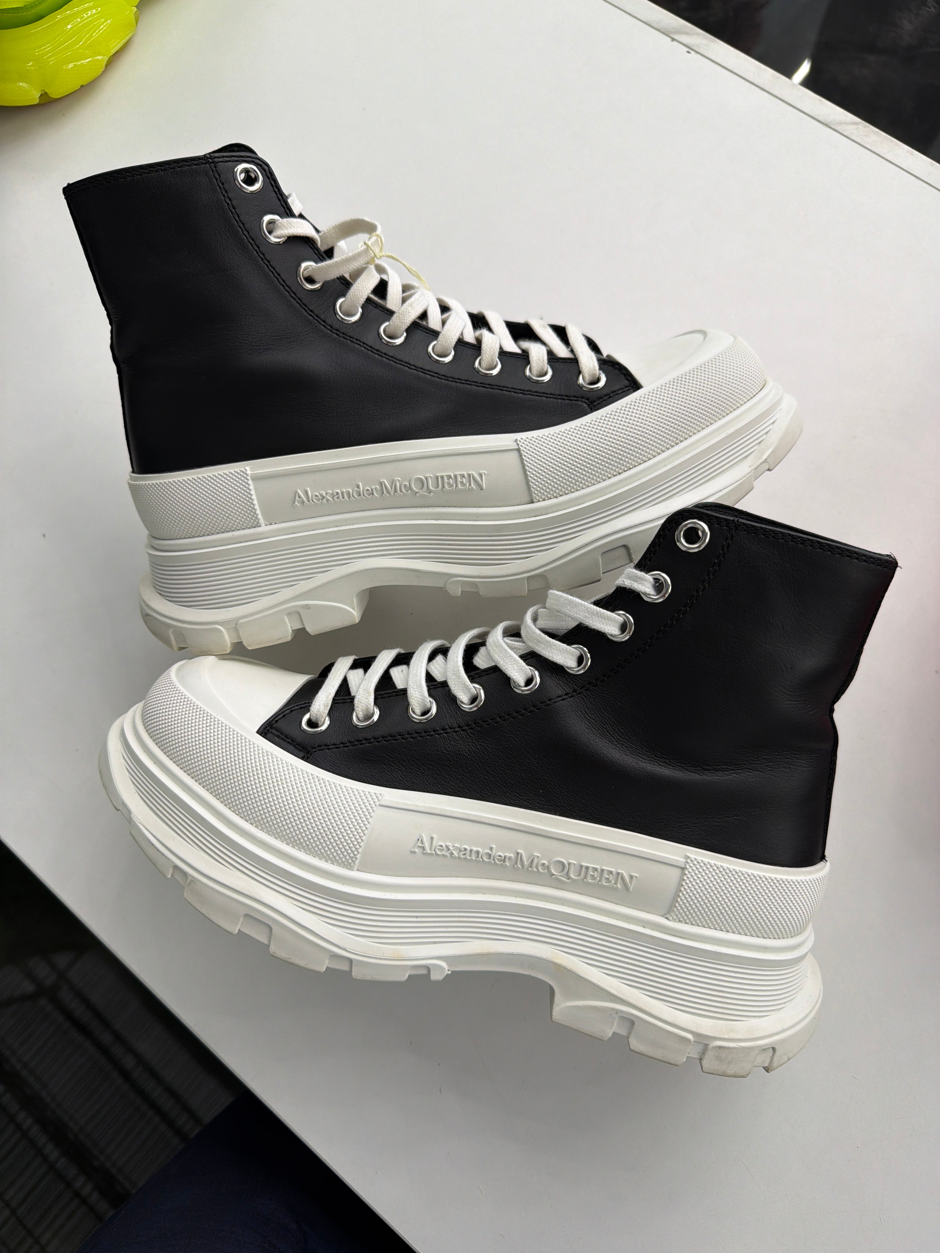 Alexander McQueen Tread Slick Boots (NO BOX)