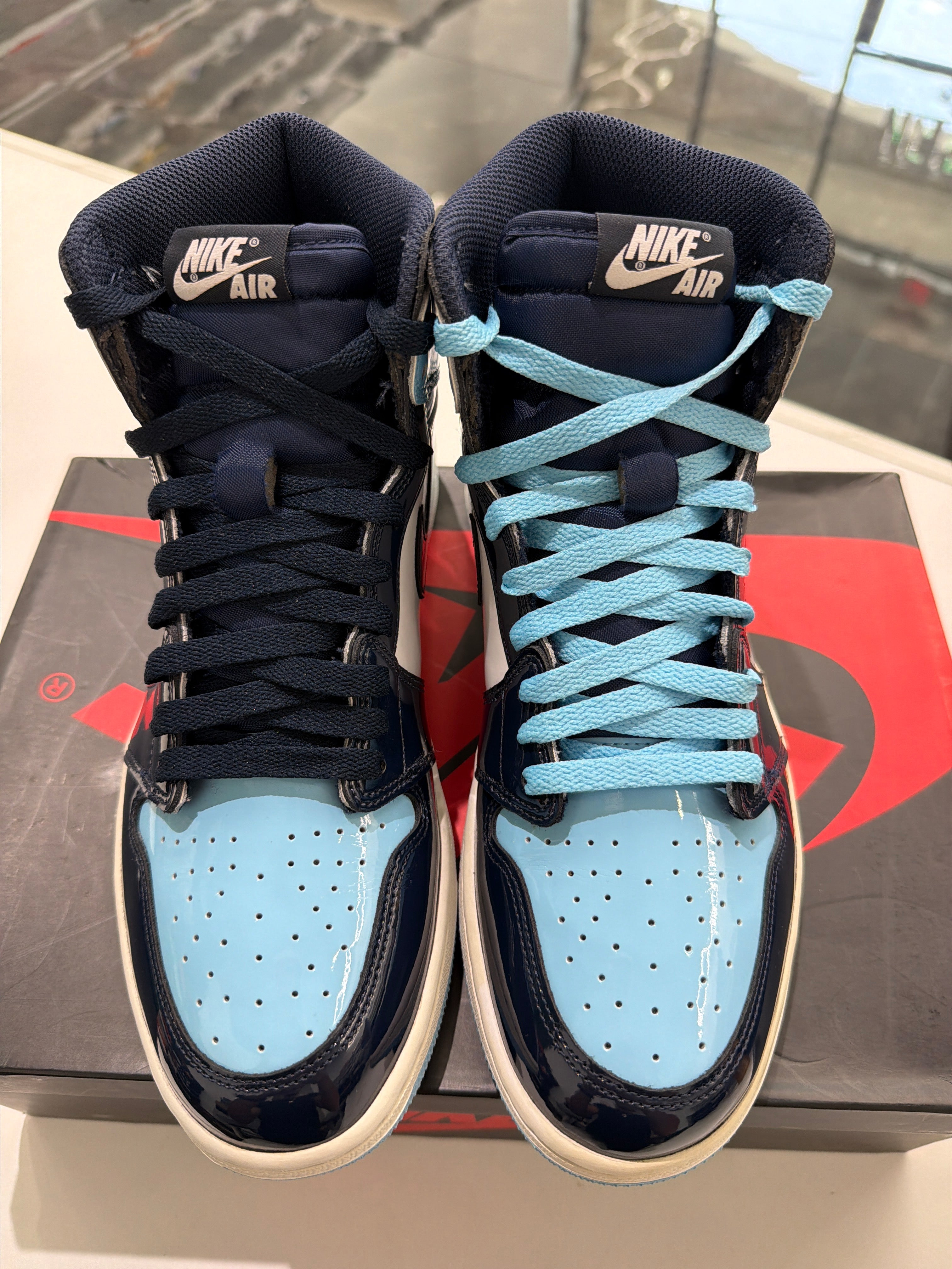 Jordan 1 high blue obsidian