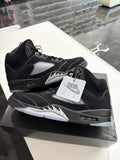 Jordan 5 black metallic reimagined