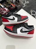 Jordan 1 low bred toe (NO BOX)
