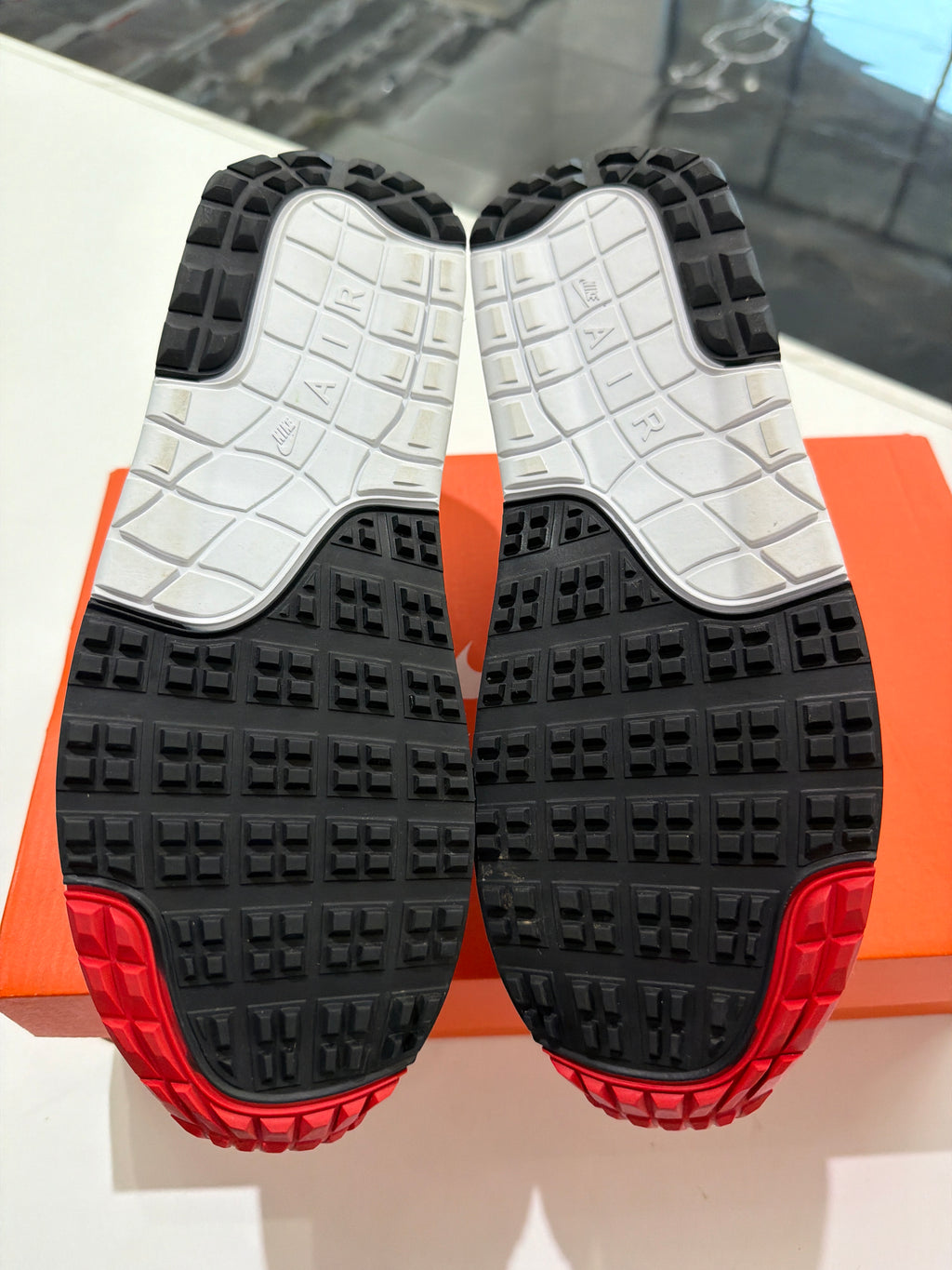 Nike air max 1 86 big bubble sport red