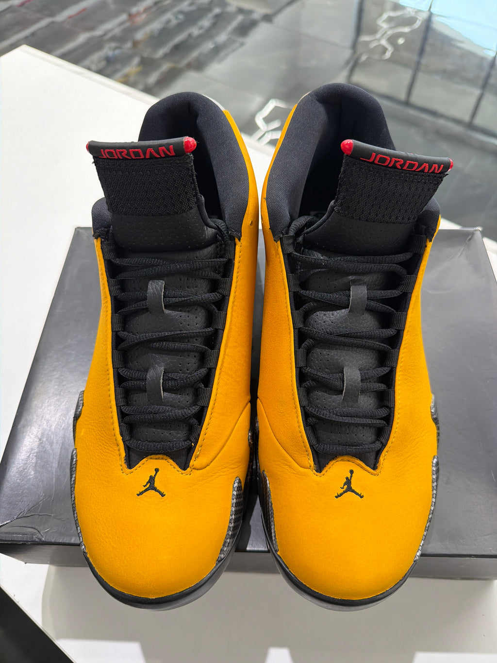Jordan 14 university gold