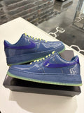 Nike Air Force 1 patent leather mystic navy grape