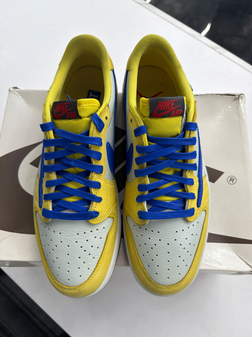 Travis Scott x Wmns Air Jordan 1 Retro Low OG SP 'Canary'