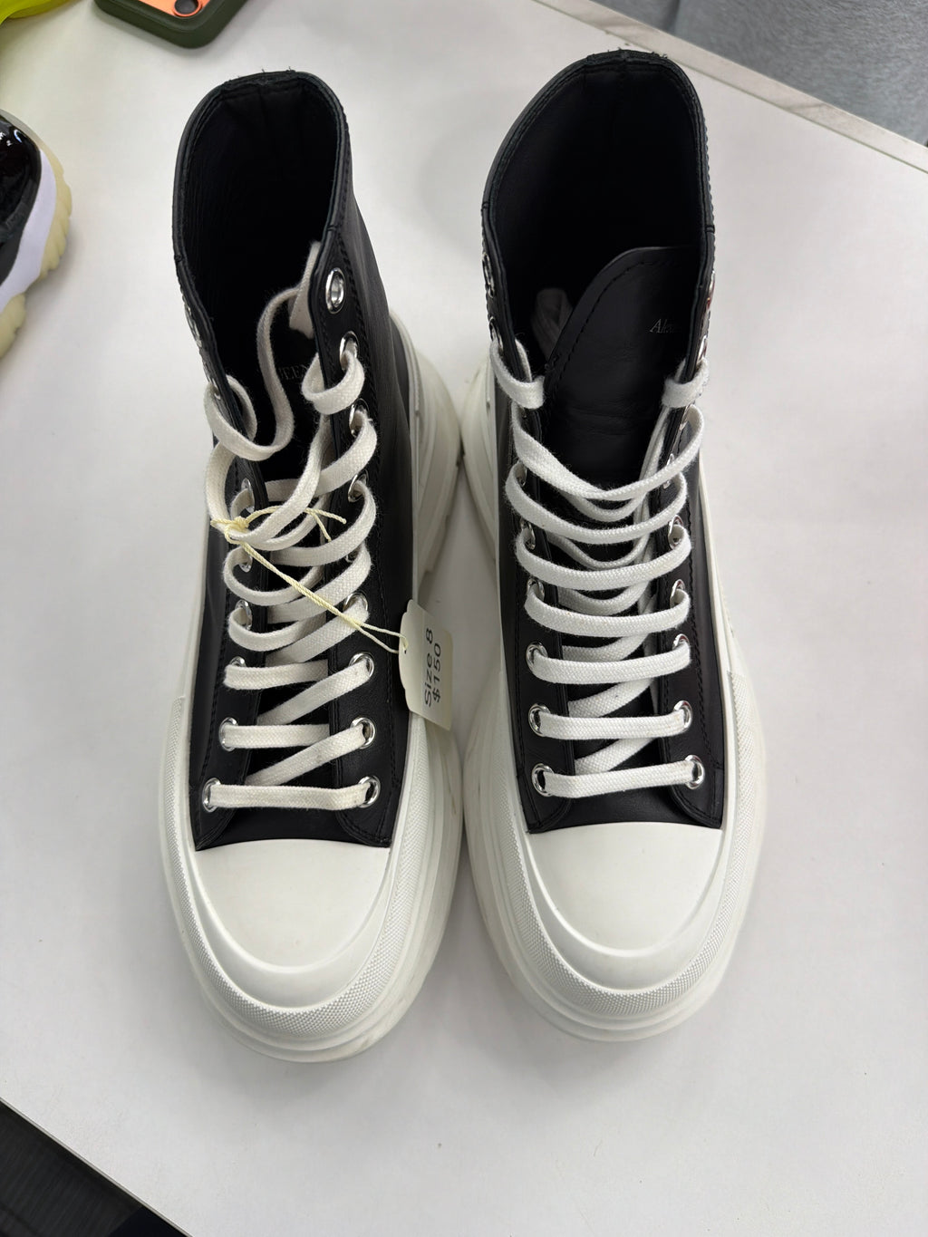 Alexander McQueen Tread Slick Boots (NO BOX)