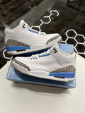 Jordan 3 Retro 'UNC' blue
