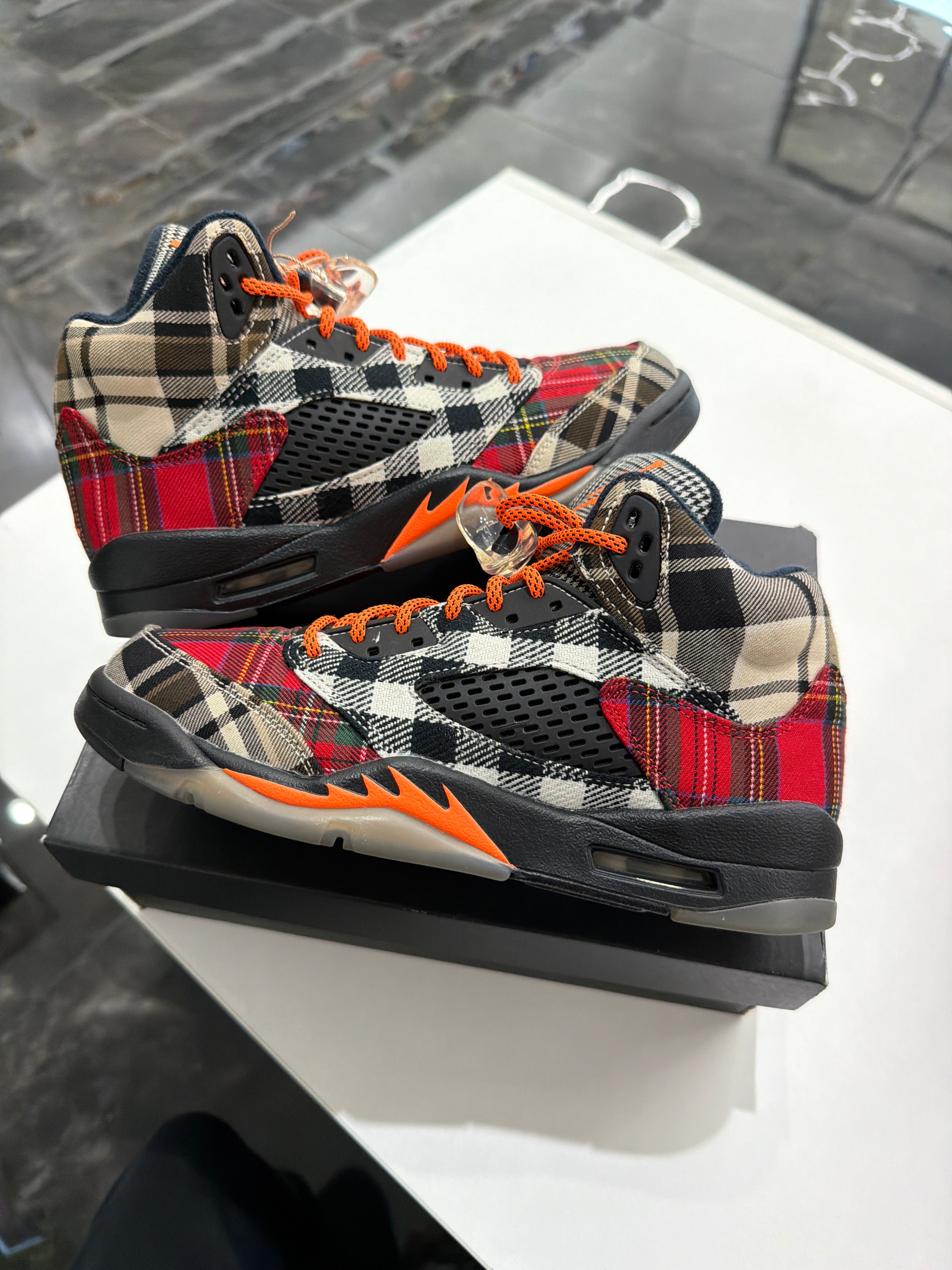 Jordan 5 Retro GS 'Plaid'