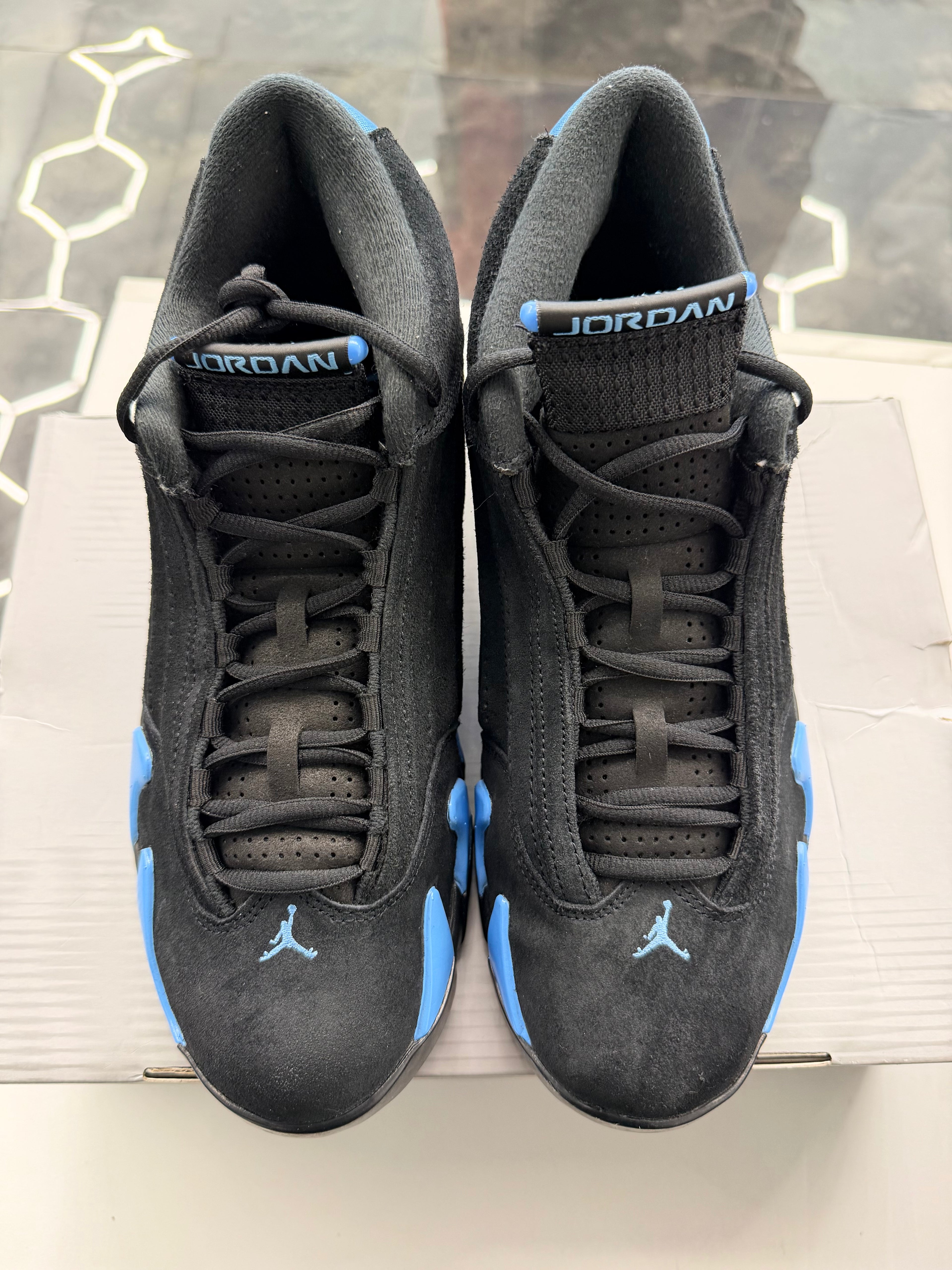 Jordan 14 Retro Black University Blue (2026)