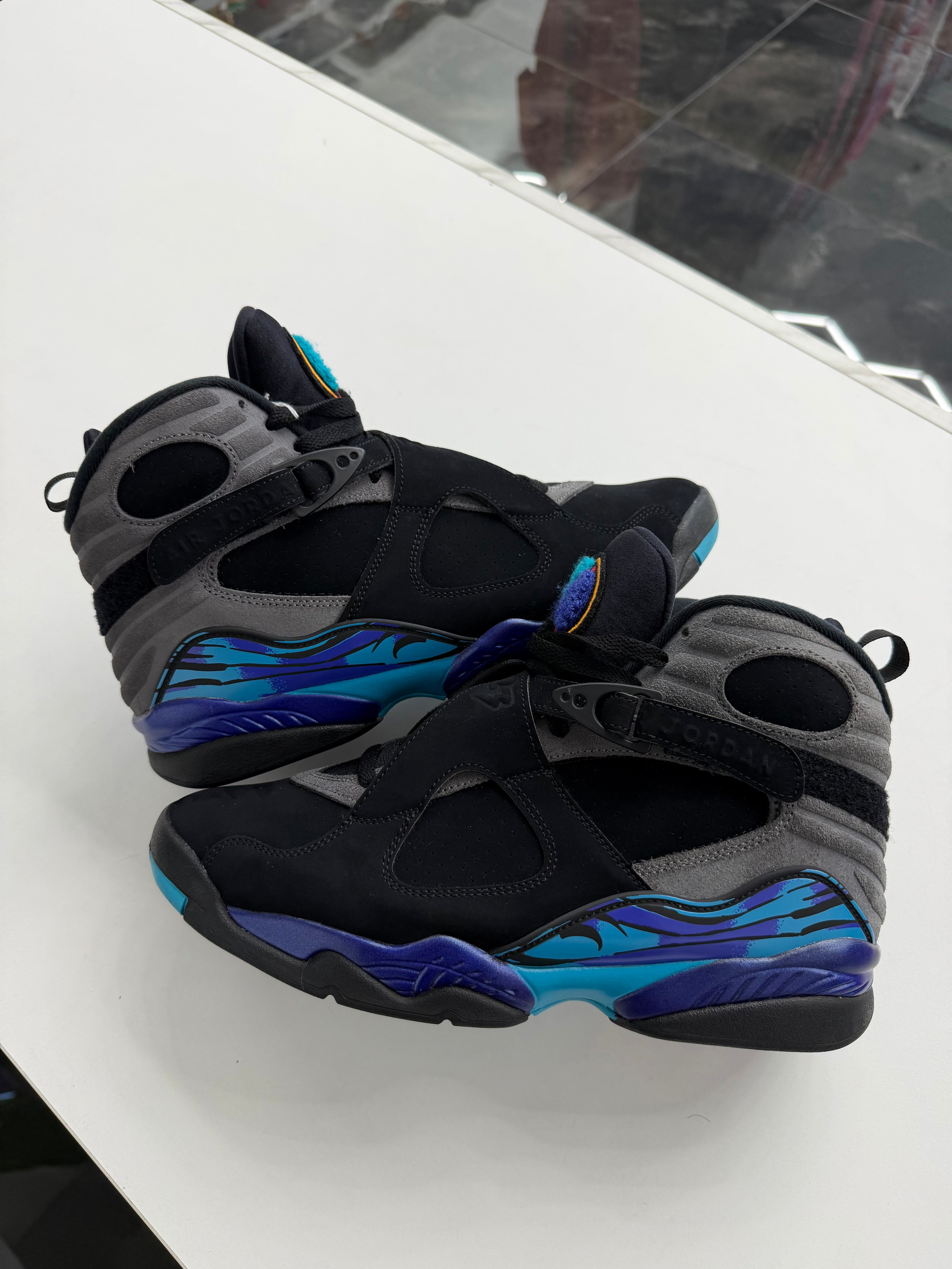 Jordan 8 Retro "Aqua" (2025) (NO BOX)