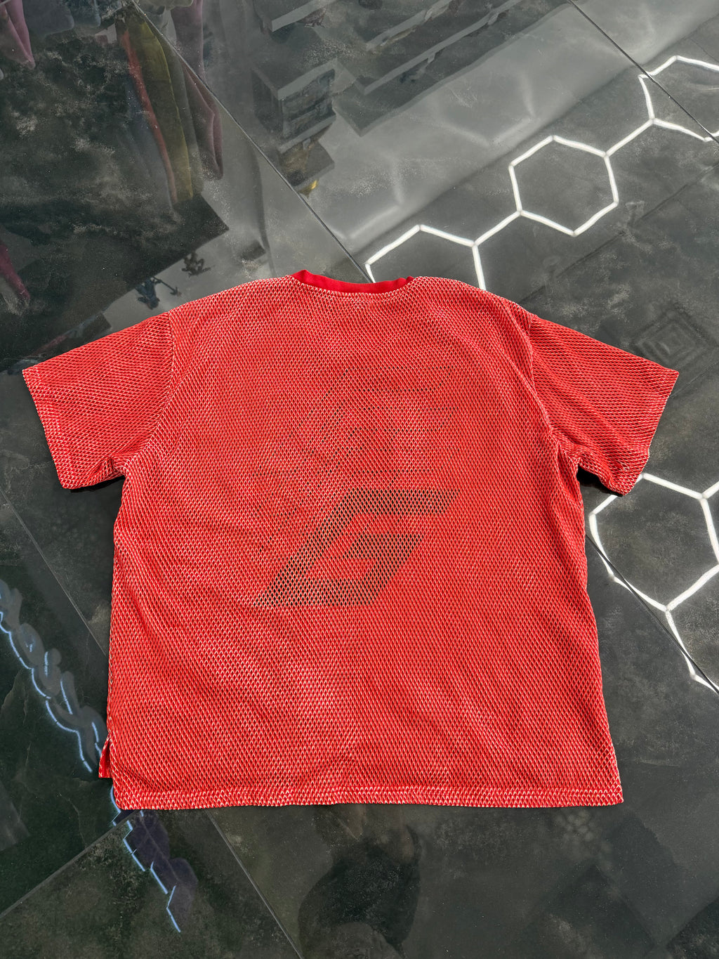 Red mesh Givenchy t-shirt