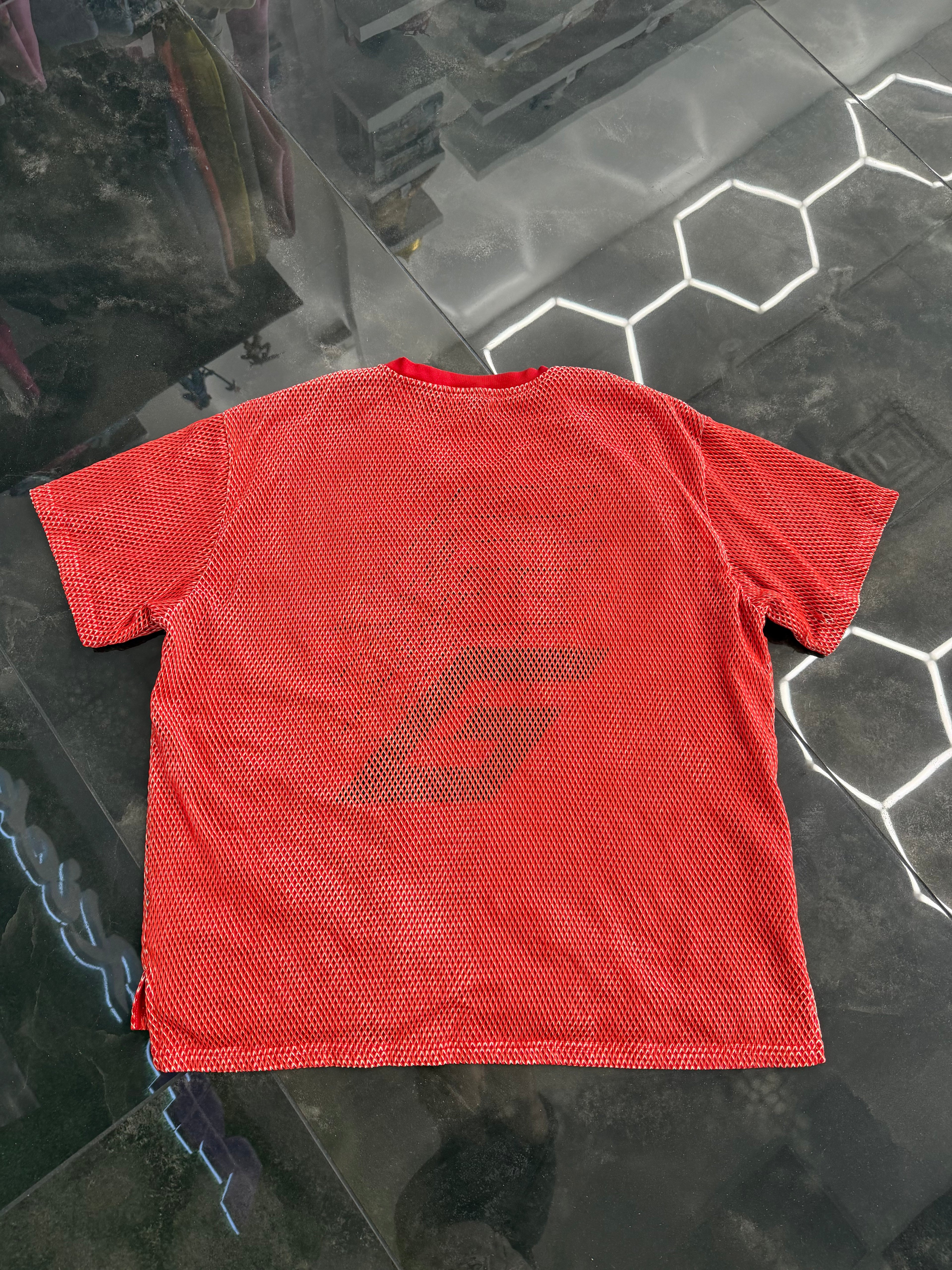 Red mesh Givenchy t-shirt