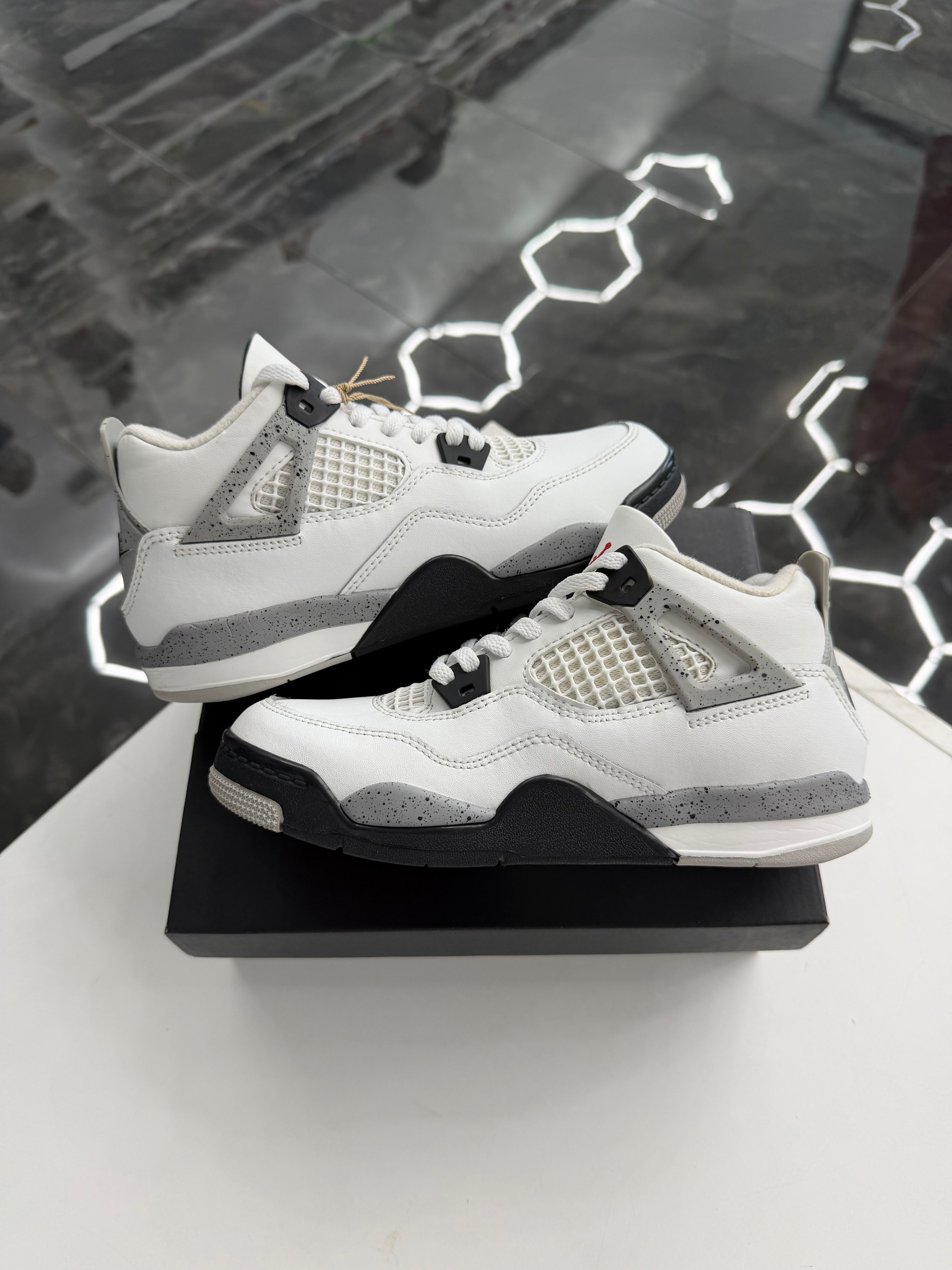 Jordan 4 Retro White Cement (2025) (PS)