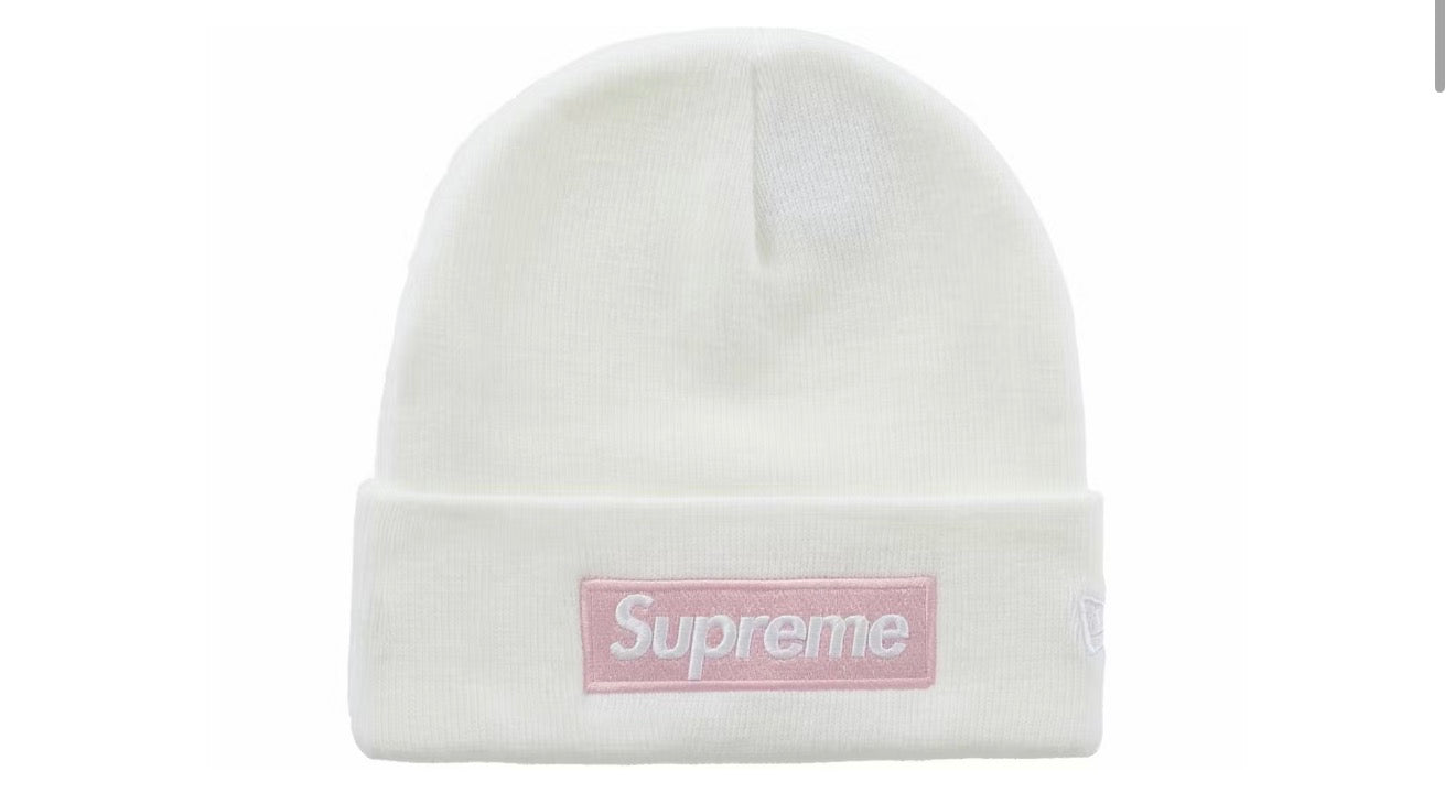 Supreme x New Era Box Logo Beanies