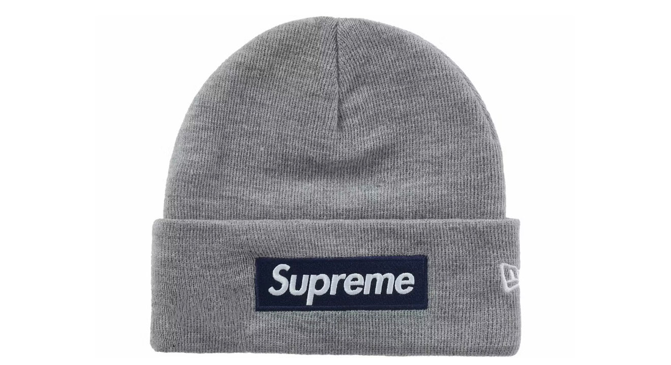Supreme x New Era Box Logo Beanies