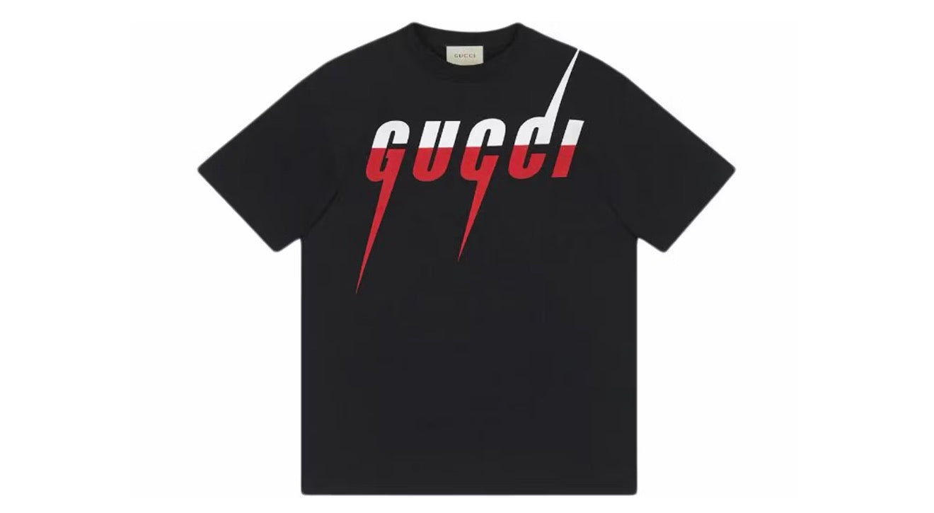 Gucci Blade Print T-shirt Black/Red/White
